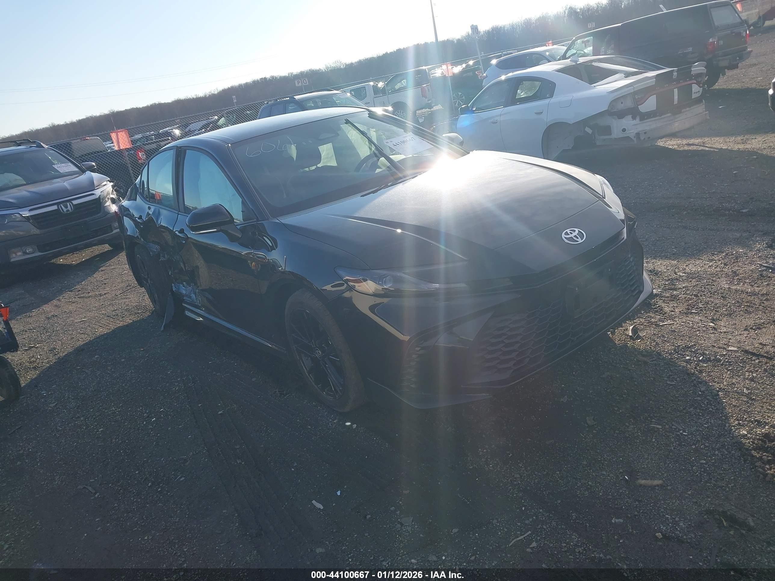 2025 Toyota Camry SE, VIN 4T1DAACK3SU576061 — Rear end