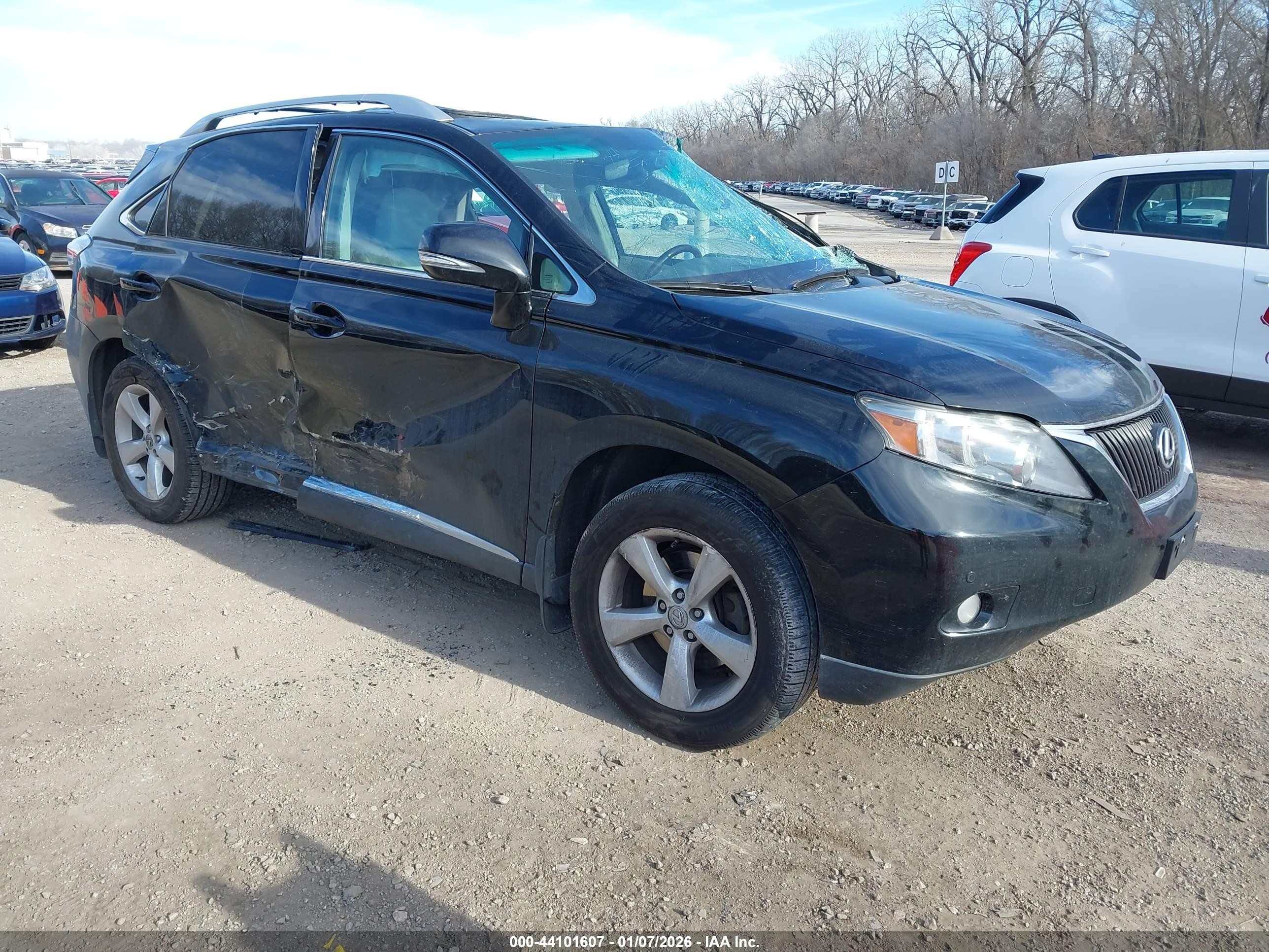 2010 Lexus RX 350, VIN 2T2BK1BA2AC056944 — Side