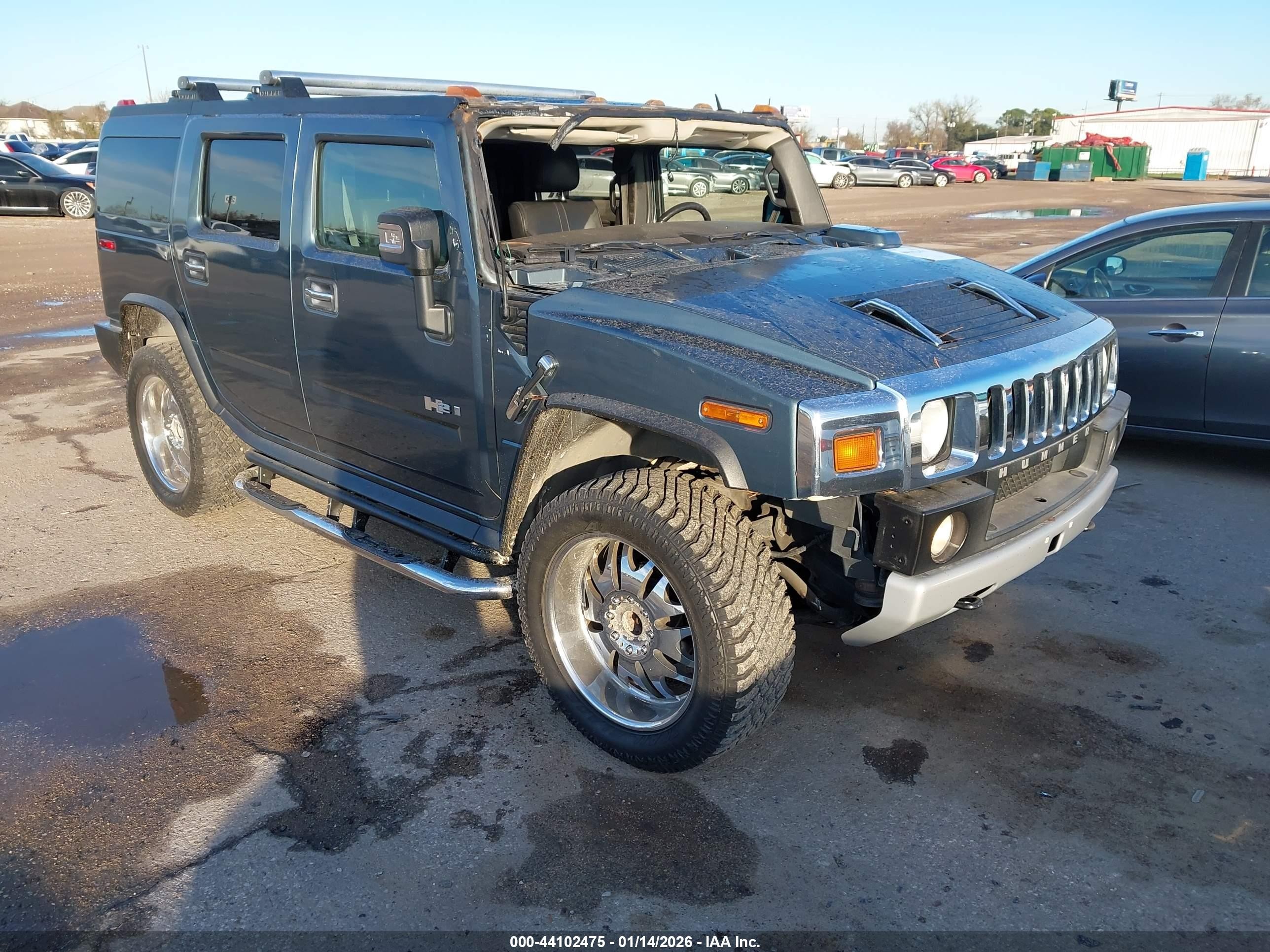 2008 Hummer H2 SUV, VIN 5GRGN23818H109074 — Biohazard / chemical