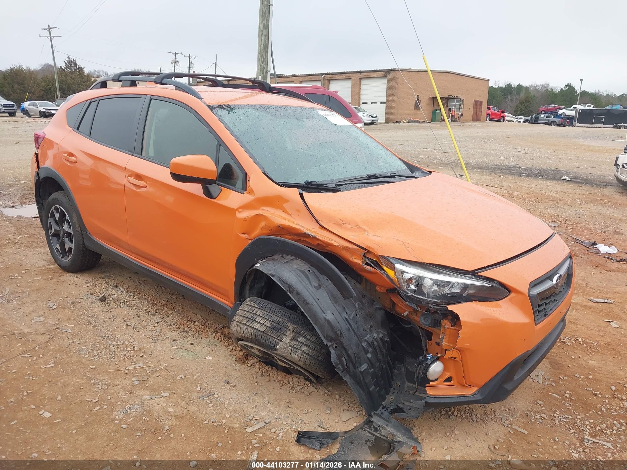 2019 Subaru Crosstrek Premium, VIN JF2GTACC2KH203270 — Front end