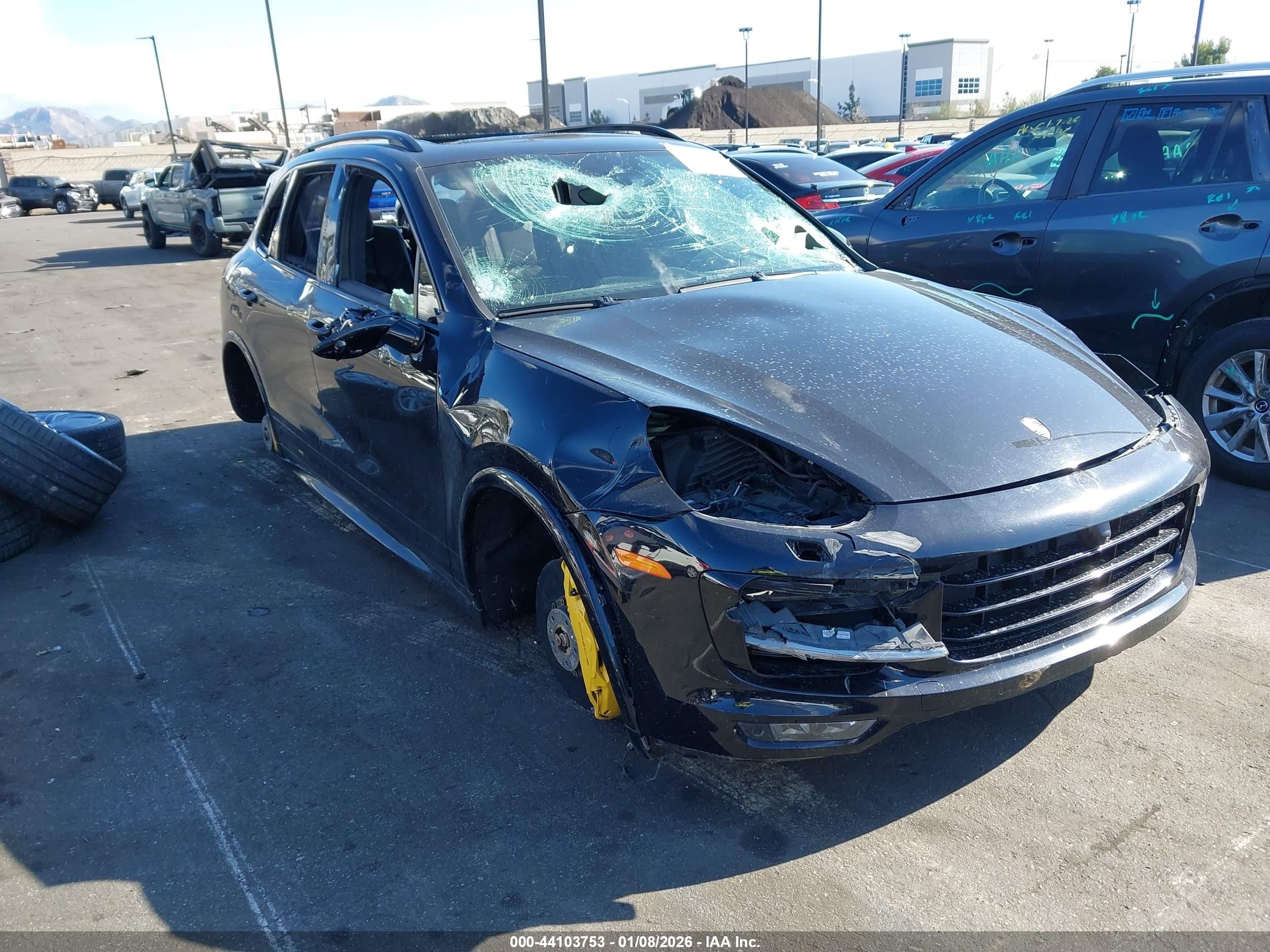 2016 Porsche Cayenne Turbo, VIN WP1AC2A27GLA86678 — Roof