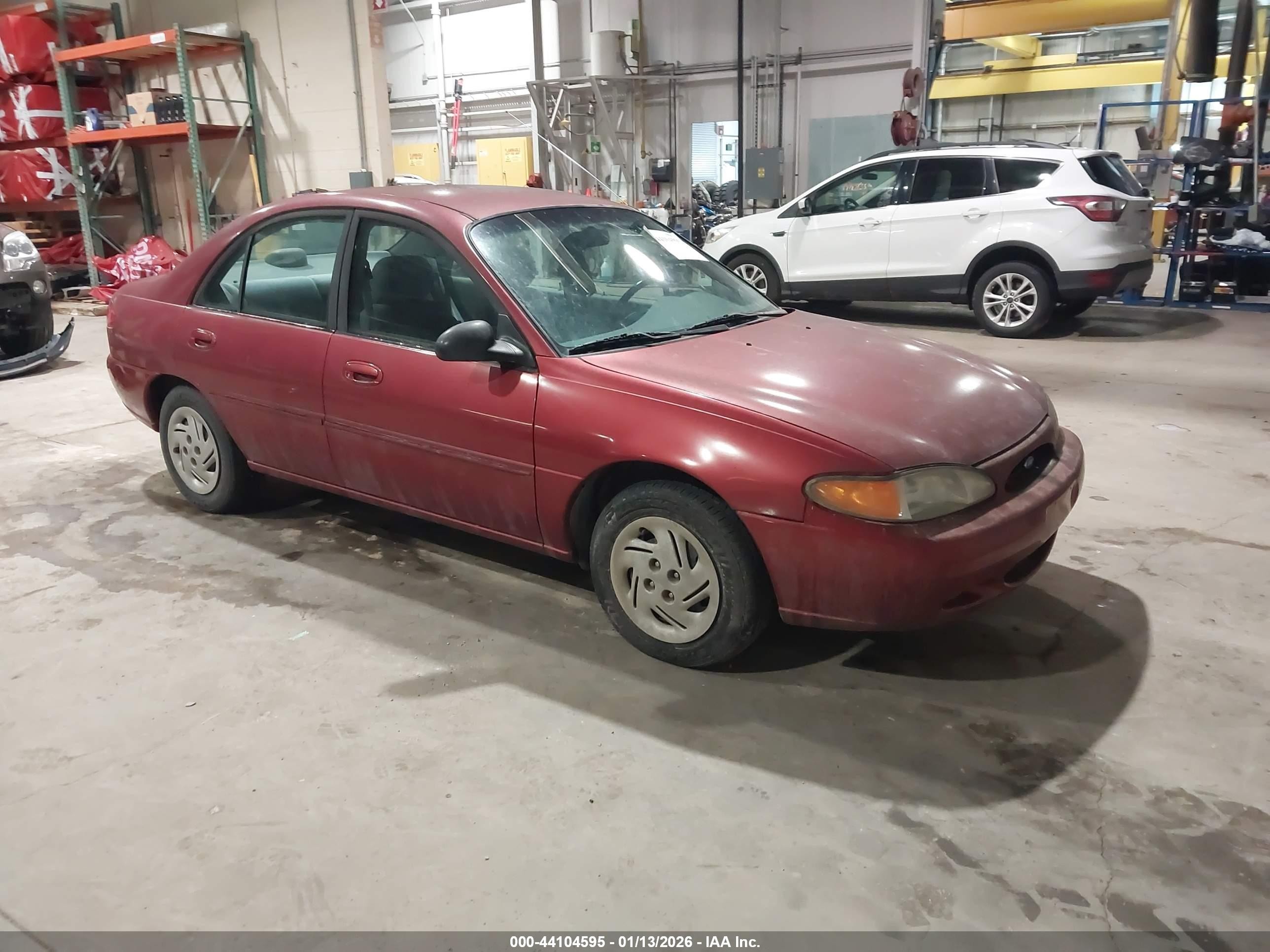 1997 Ford Escort LX, VIN 1FALP13PXVW360300 — Normal wear
