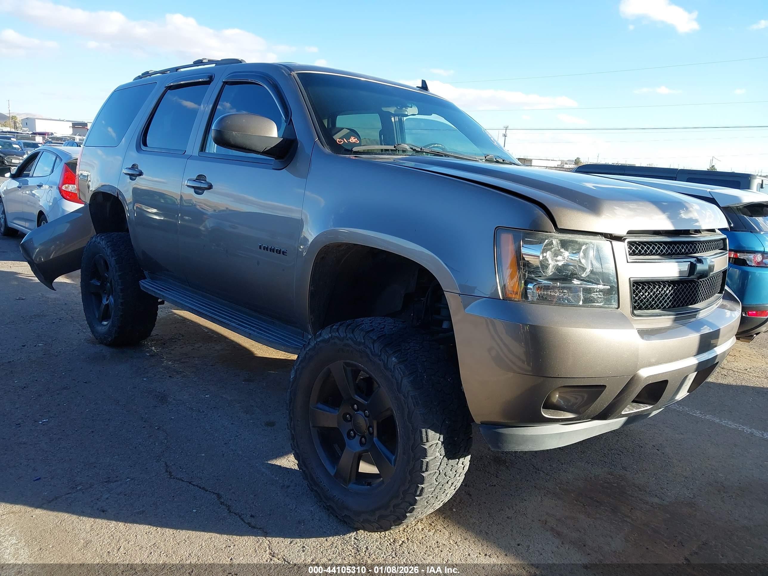 2011 Chevrolet Tahoe LS, VIN 1GNSCAE00BR132339 — Rear end