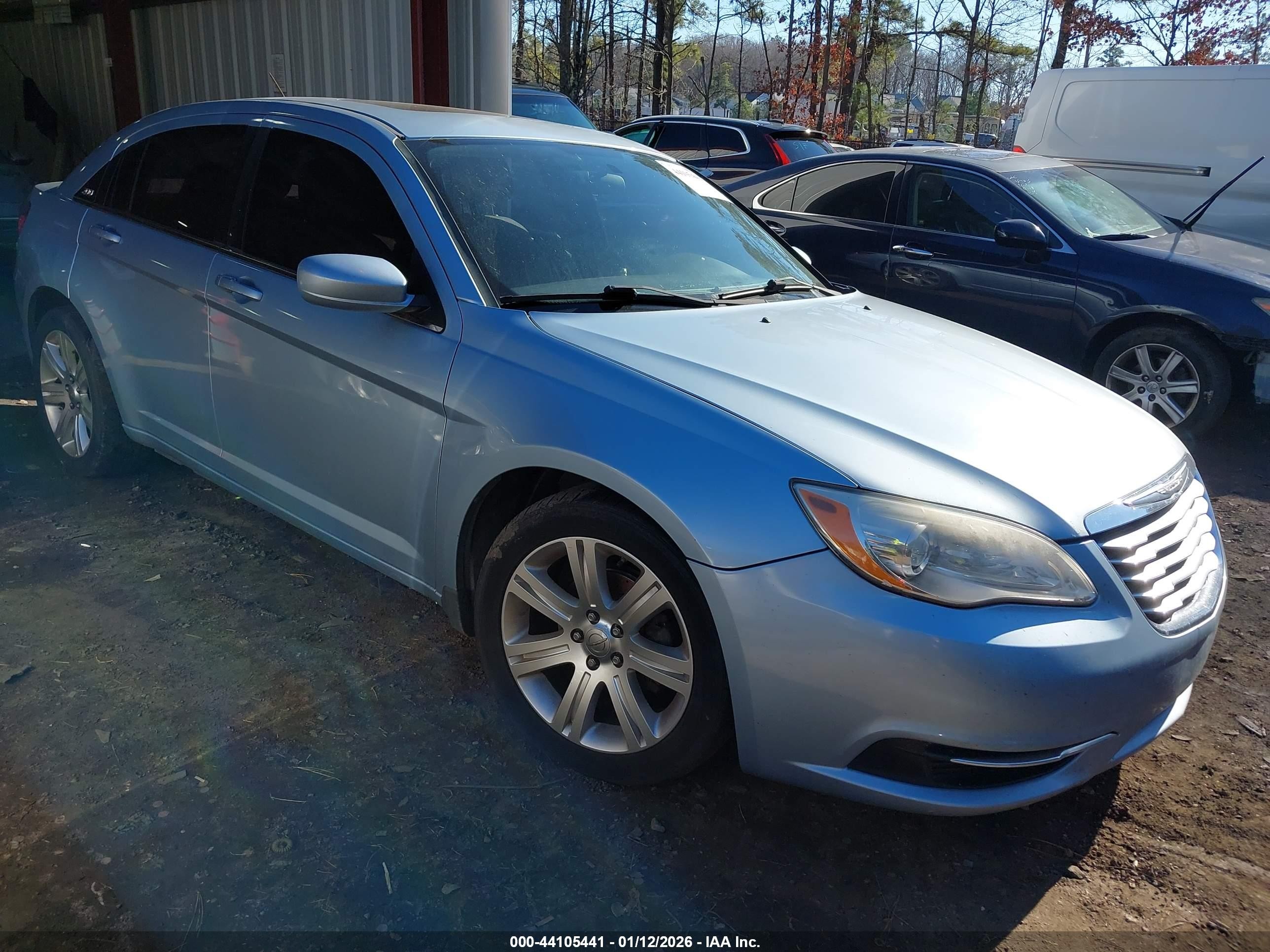 2012 Chrysler 200 Touring, VIN 1C3CCBBB0CN288158 — Vandalism