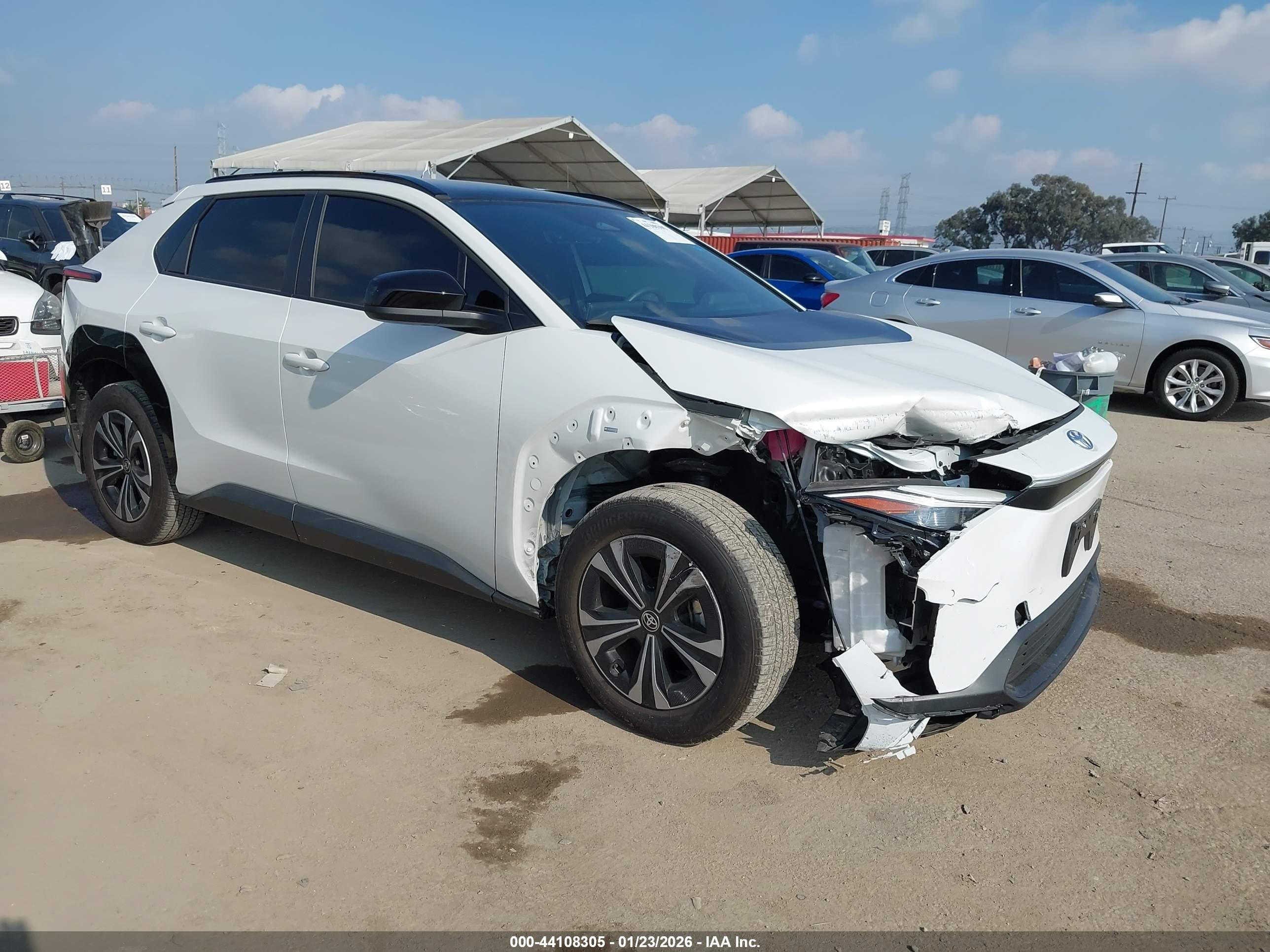 2025 Toyota bZ4X Limited, VIN JTMAAAAA9SA056482 — Front end