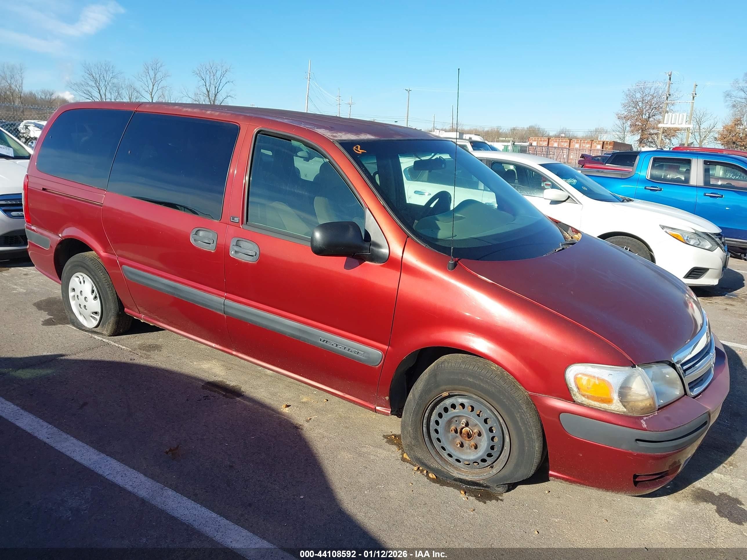 2003 Chevrolet Venture Y3G Mobility, VIN 1GNDX03E23D152192 — Side