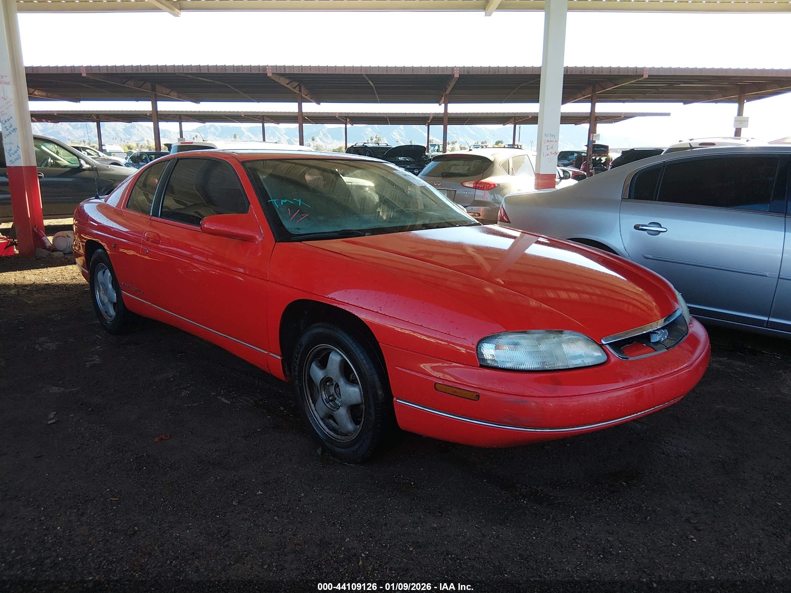1997 Chevrolet Monte Carlo LS, VIN 2G1WW12M2V9263823 — Обычный износ