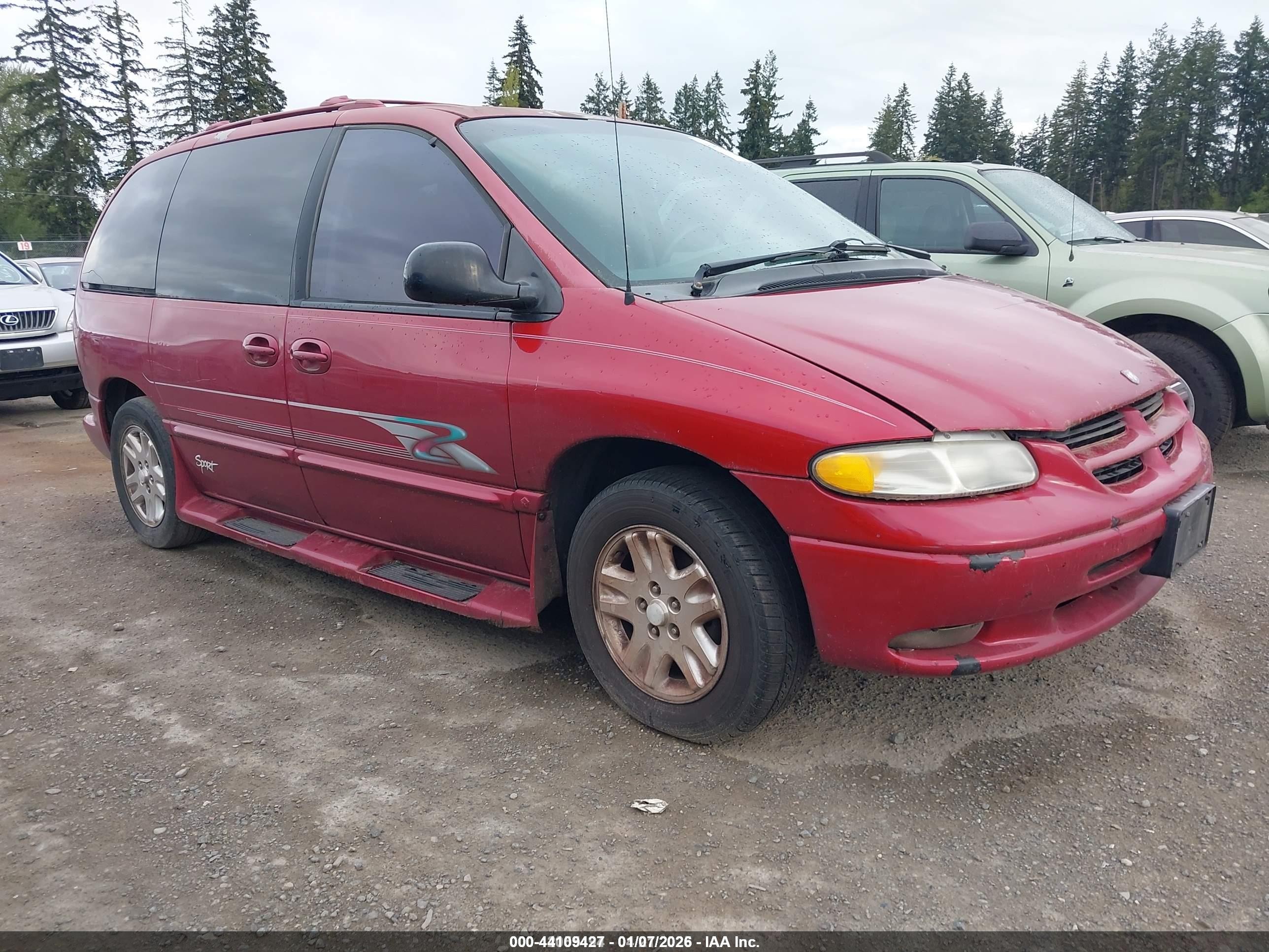 1996 Dodge Caravan SE, VIN 1B4GP45R3TB414744 — Mechanical
