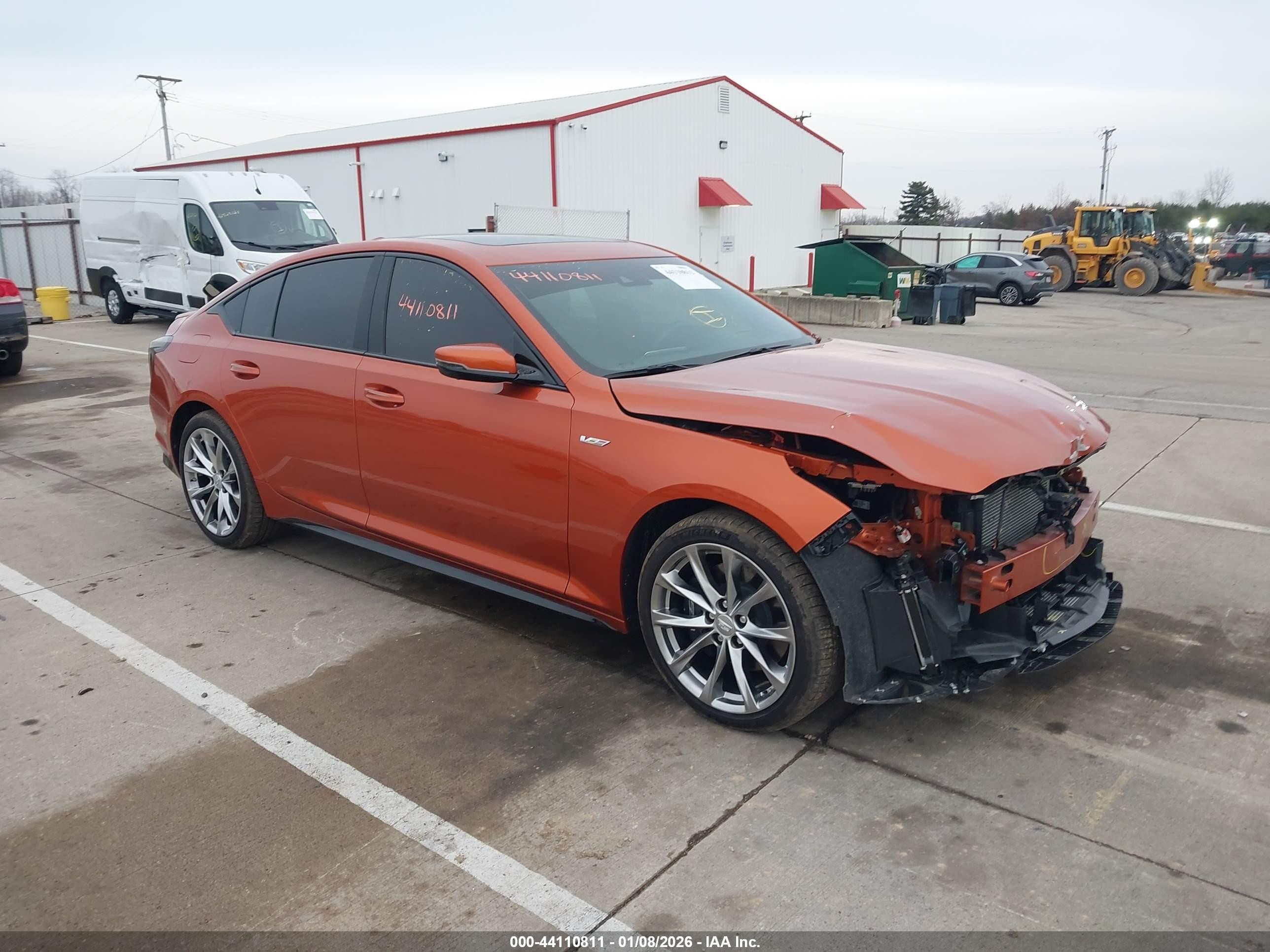 2023 Cadillac CT5-V, VIN 1G6DR5RW8P0146333 — Front end