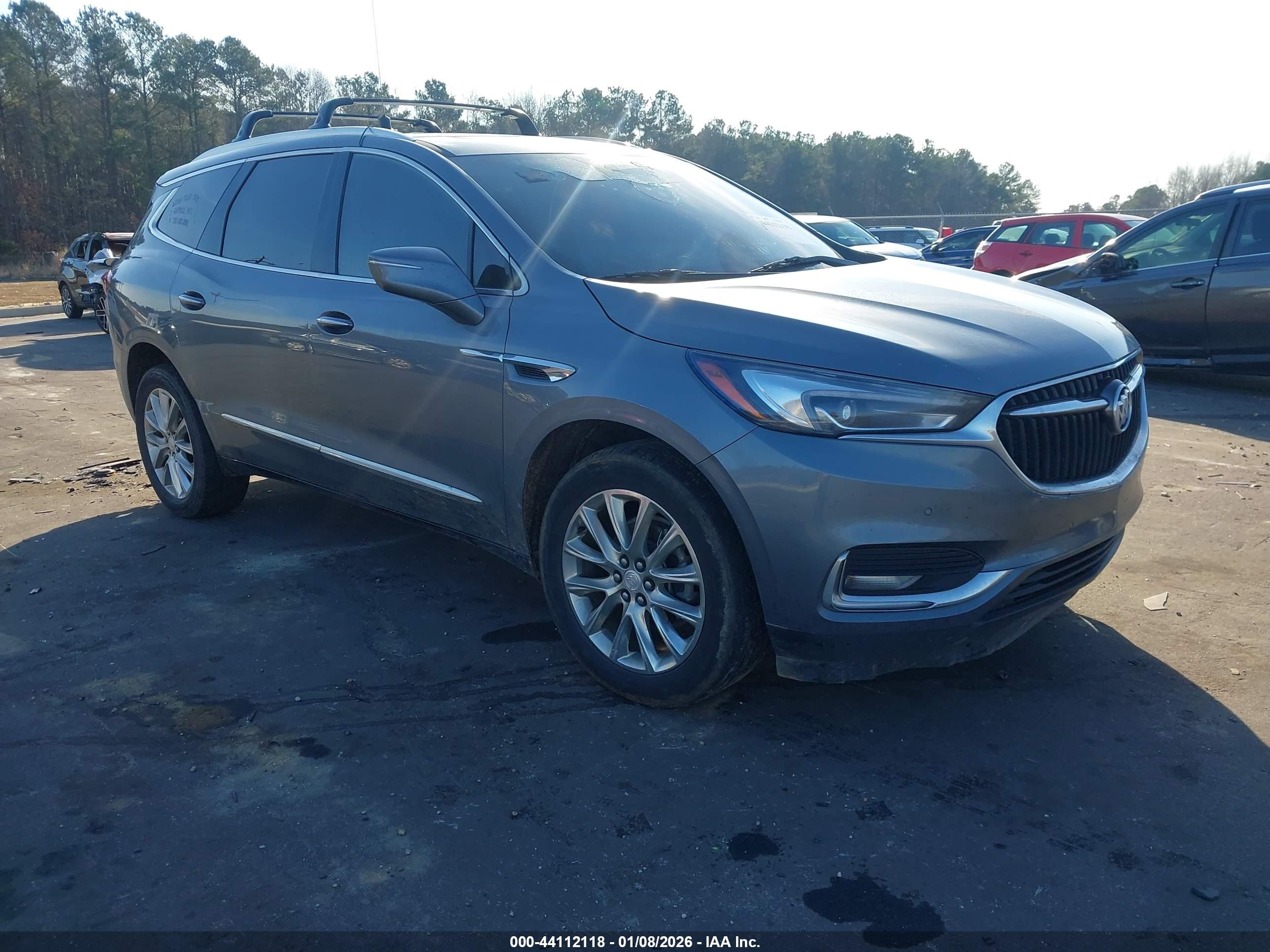 2021 Buick Enclave Premium, VIN 5GAERCKW1MJ205097 — Interior fire
