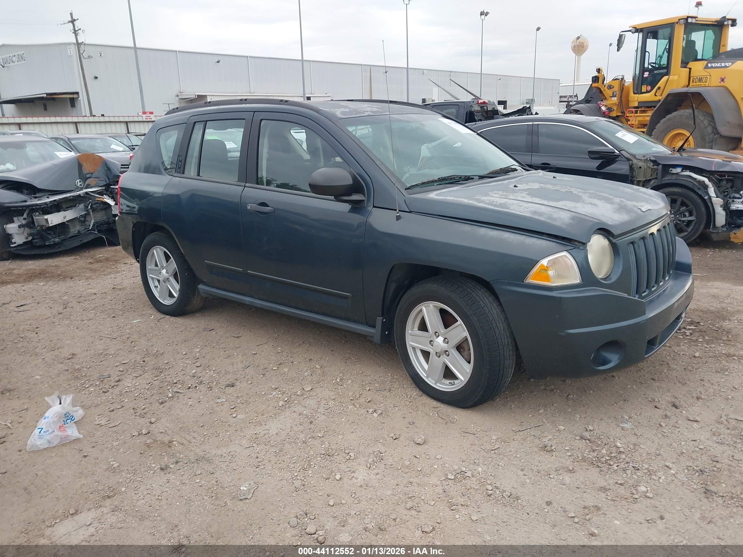 2008 Jeep Compass Sport, VIN 1J8FT47W48D691789 — Обычный износ