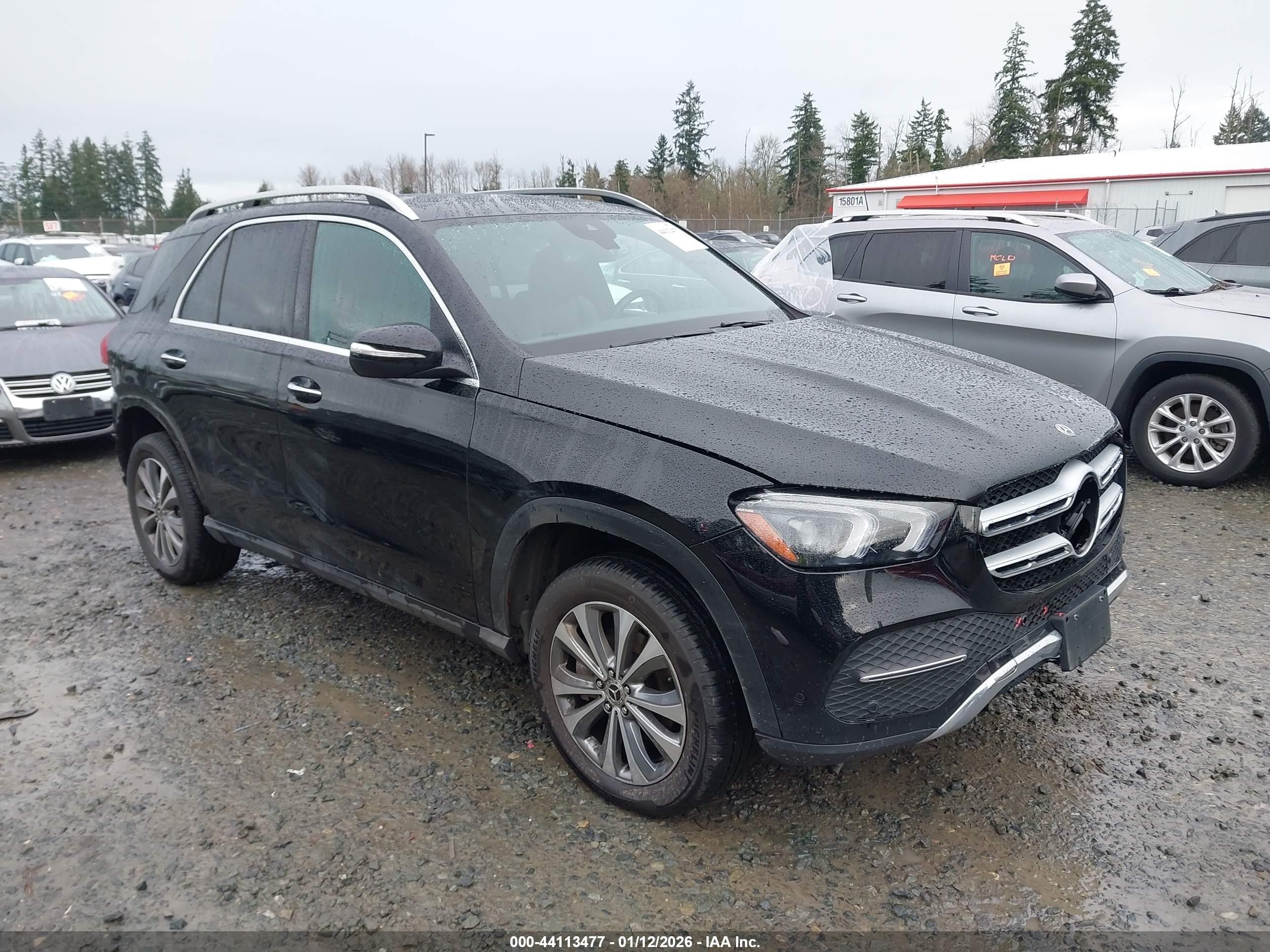 2020 Mercedes-Benz GLE 350, VIN 4JGFB4KBXLA283463 — Rear end