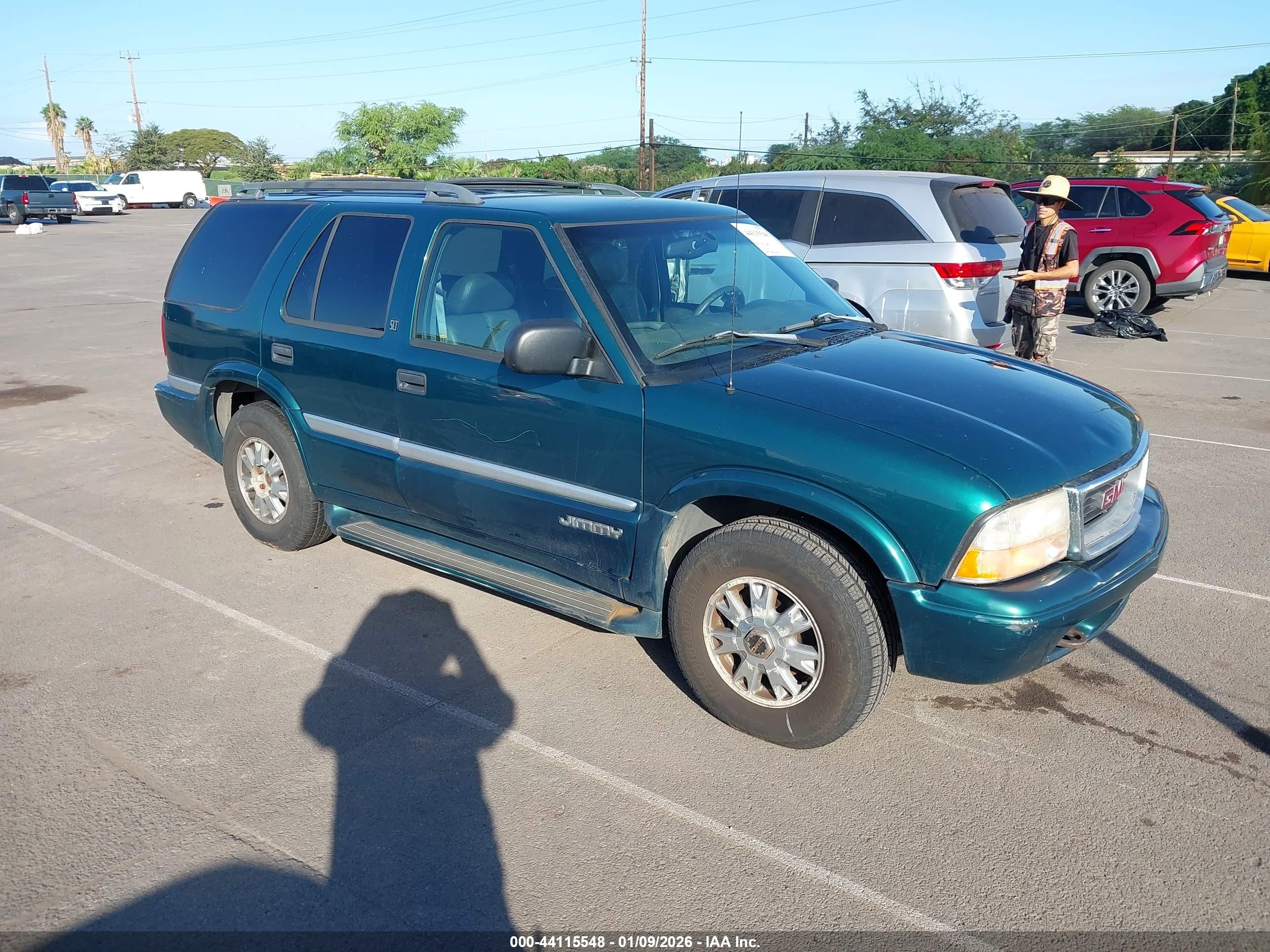 1998 GMC Jimmy SLS, VIN 1GKDT13W2W2508891 — Обычный износ