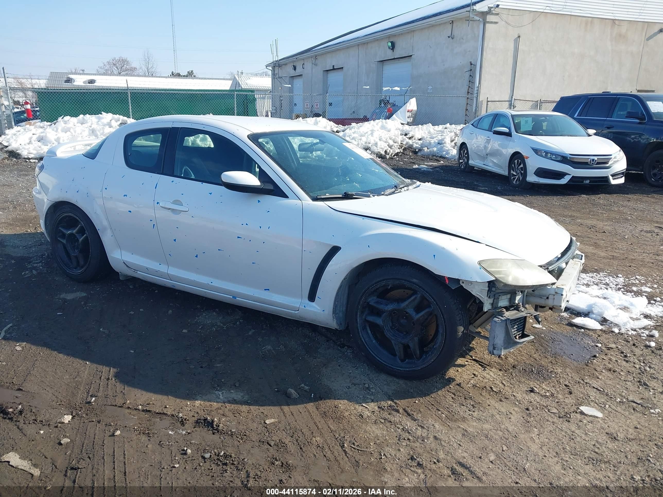 2005 Mazda RX-8, VIN JM1FE173050141272 — Front end