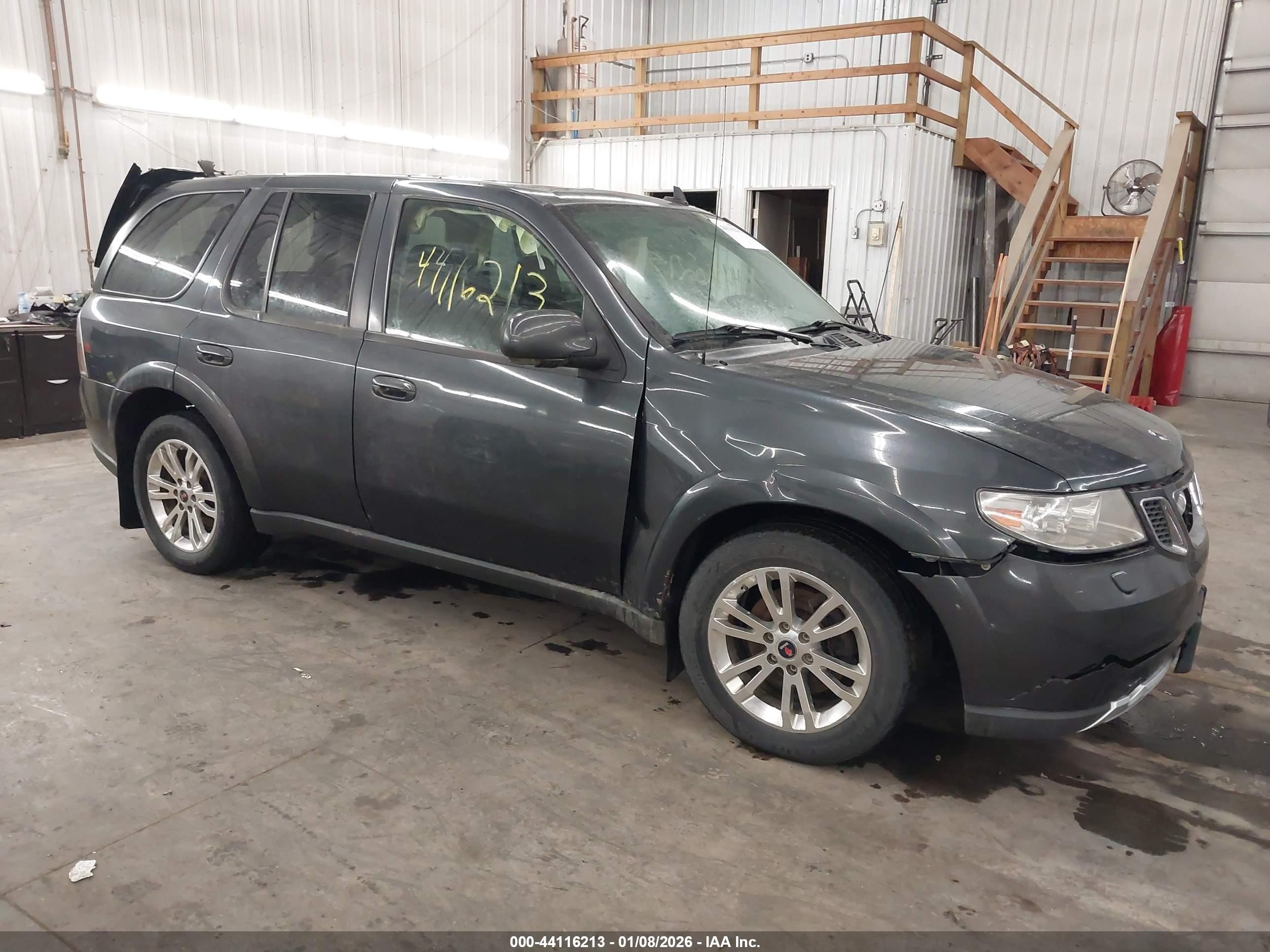 2007 Saab 9-7X I6, VIN 5S3ET13S972804337 — Зад