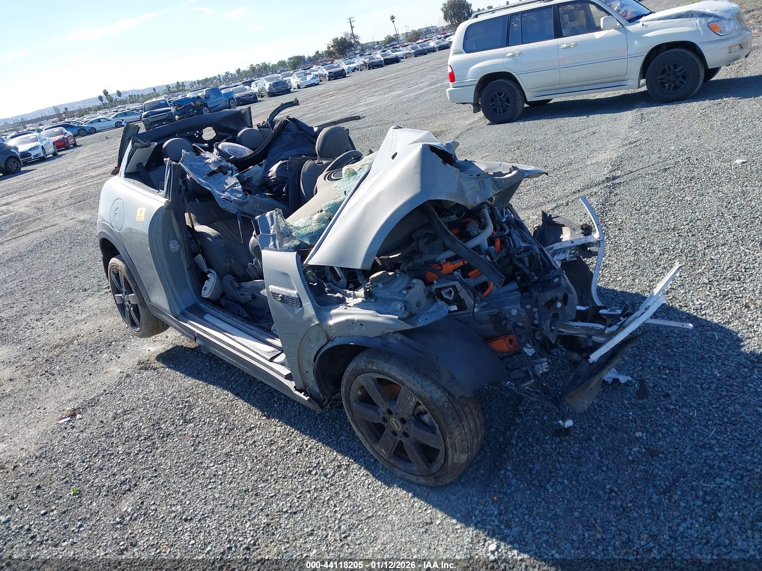 2023 MINI Hardtop Cooper SE, VIN WMW13DJ09P2S78537 — Rollover