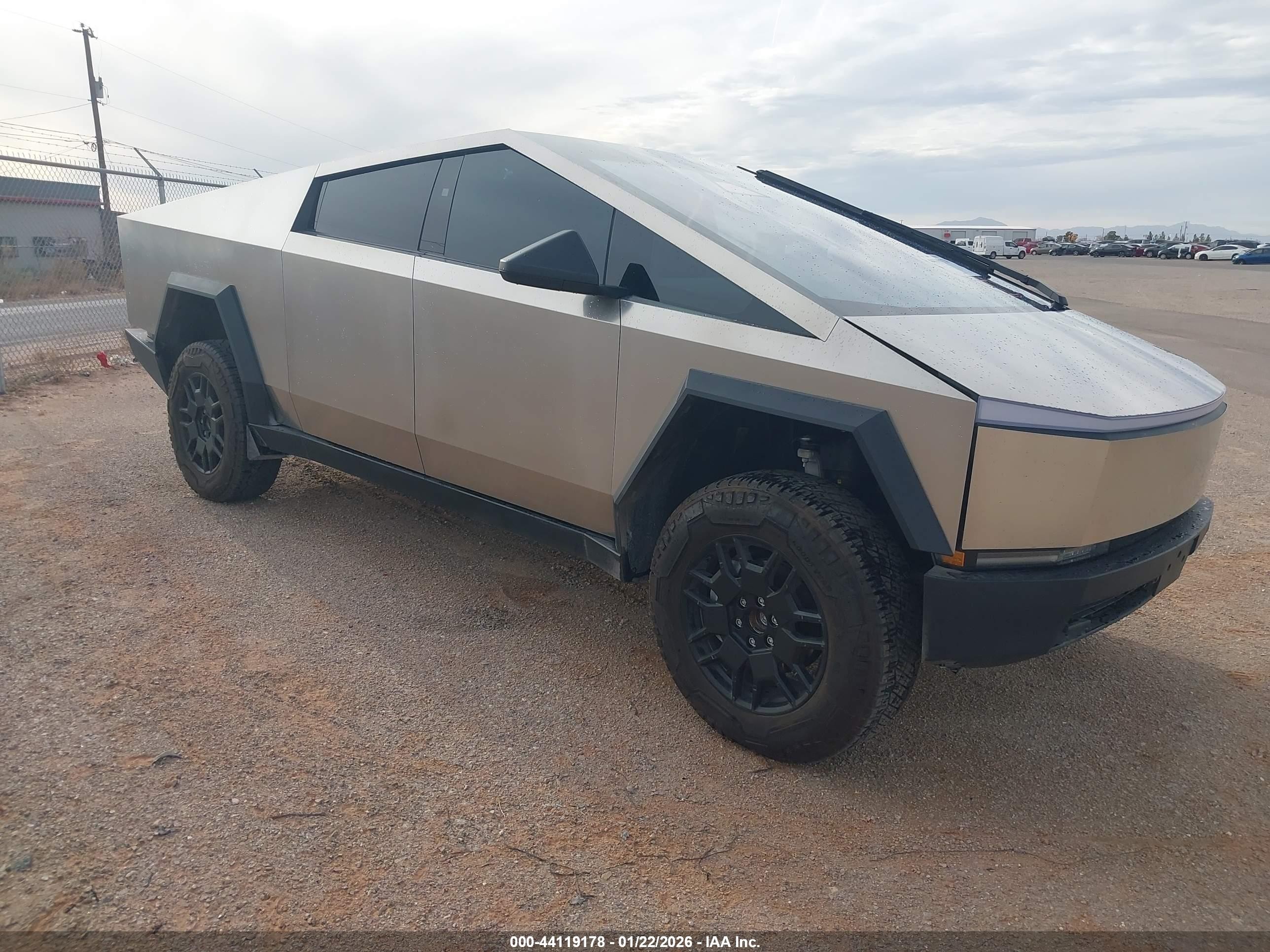 2025 Tesla Cybertruck, VIN 7G2CEHED1SA060229 — Side