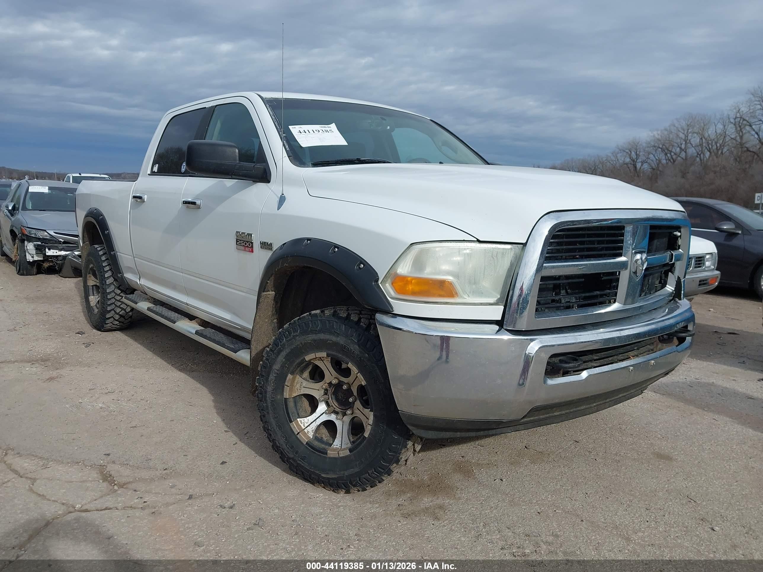 2012 Ram 2500 Big Horn, VIN 3C6TD5DT9CG158153 — Front end
