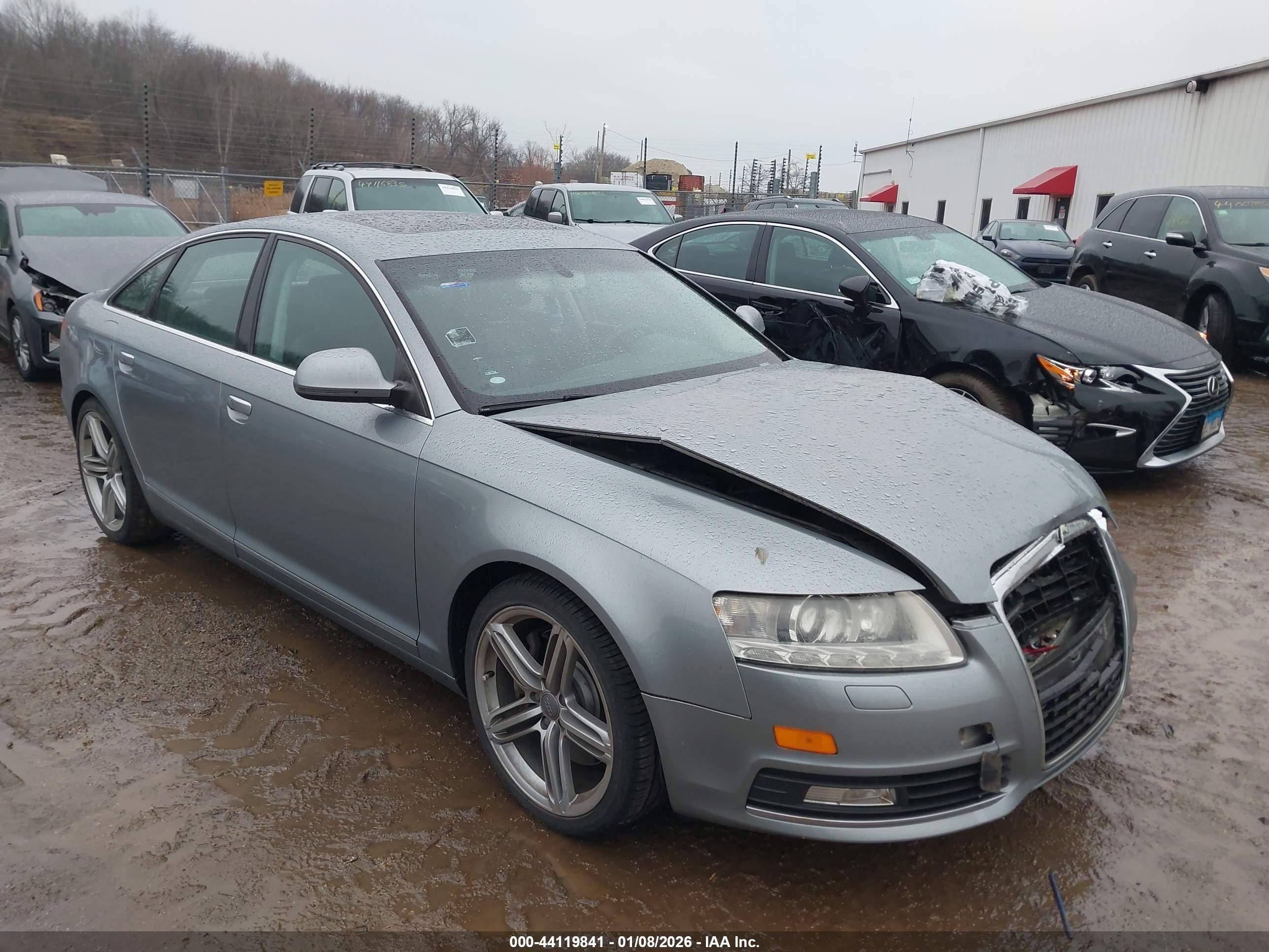 2009 Audi A6 Prestige, VIN WAUWG74F99N057159 — Front end