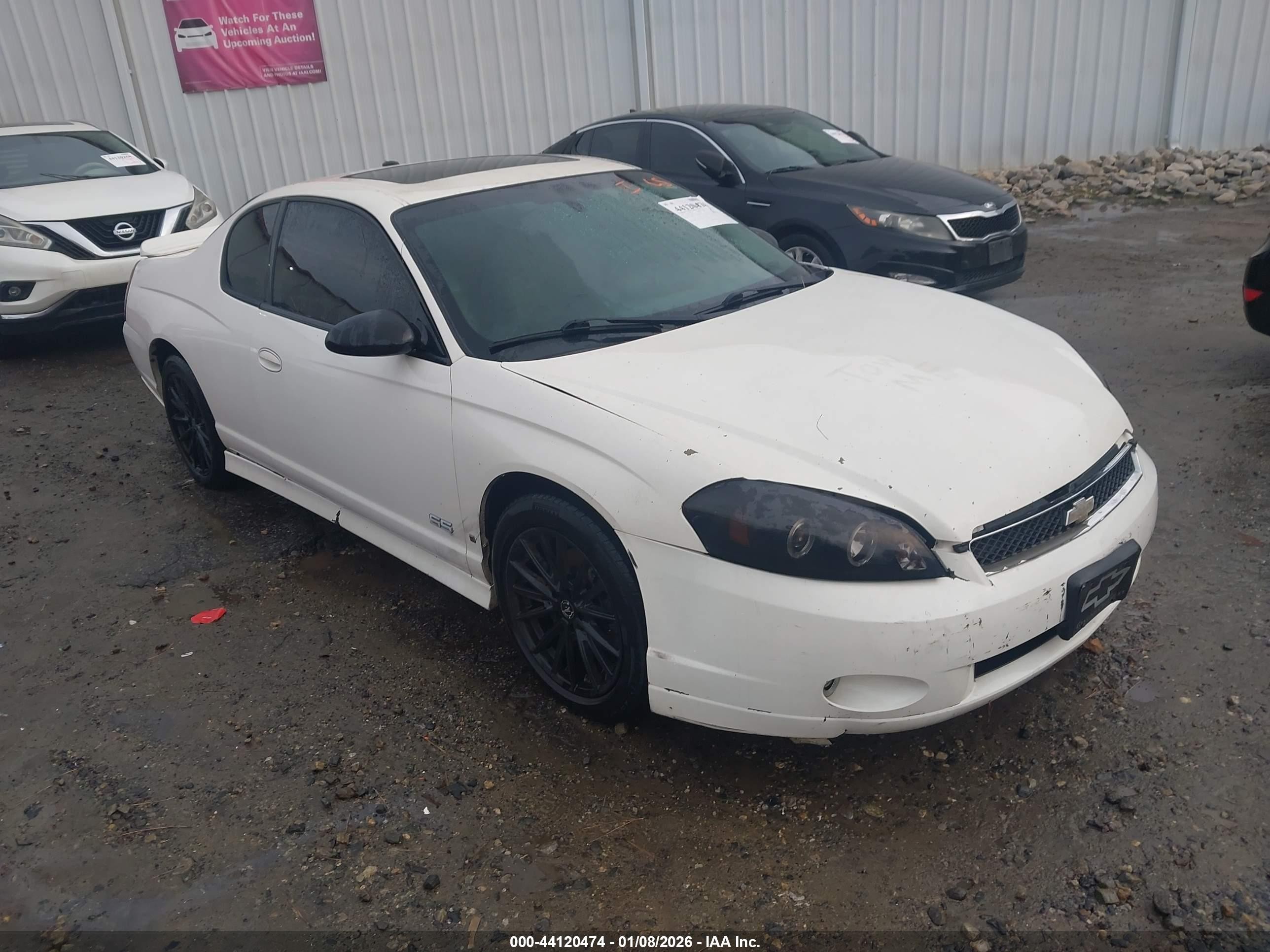 2006 Chevrolet Monte Carlo SS, VIN 2G1WL15C469172520 — Front end