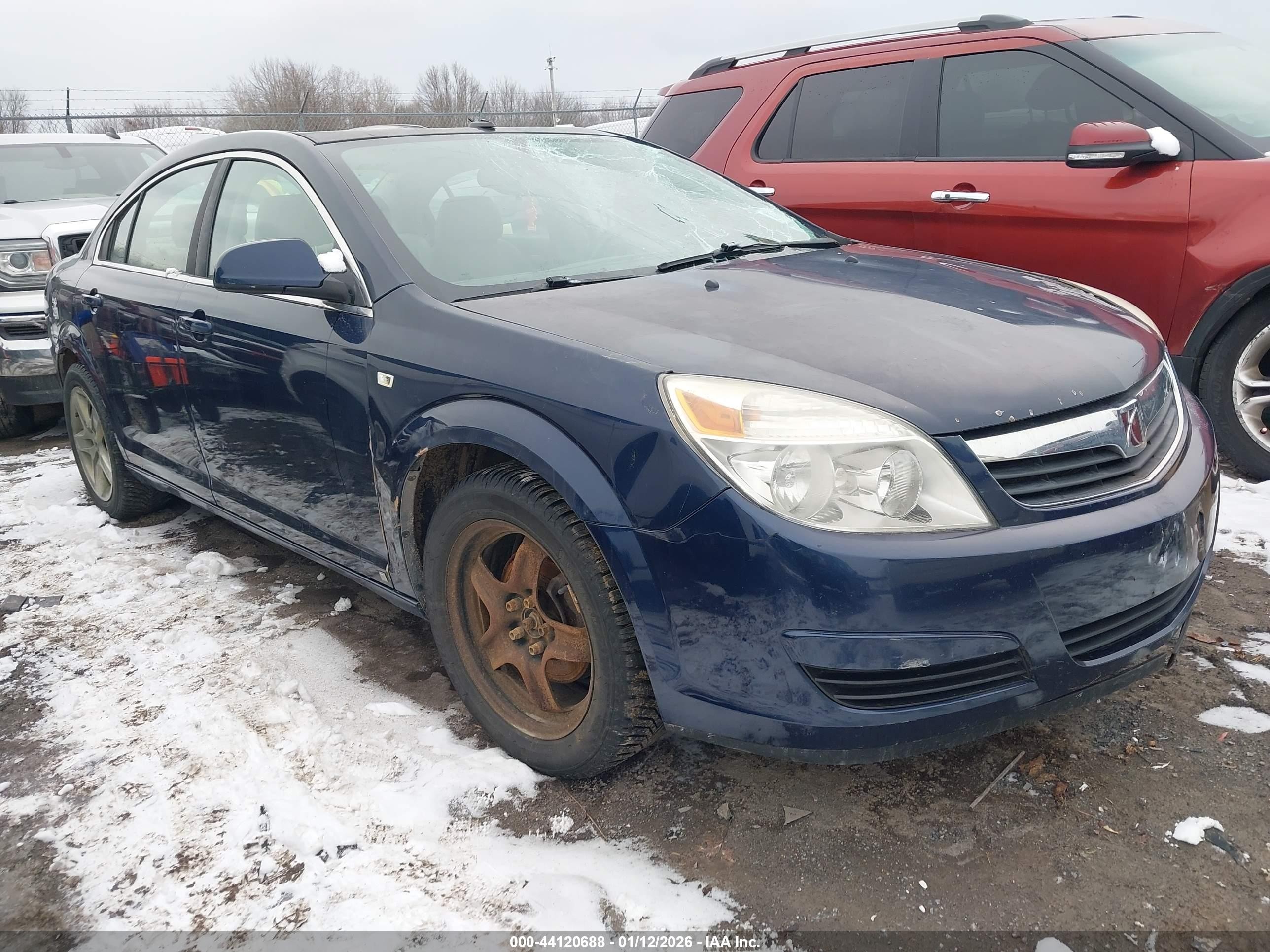 2009 Saturn Aura XE, VIN 1G8ZS57B29F199675 — Крыша