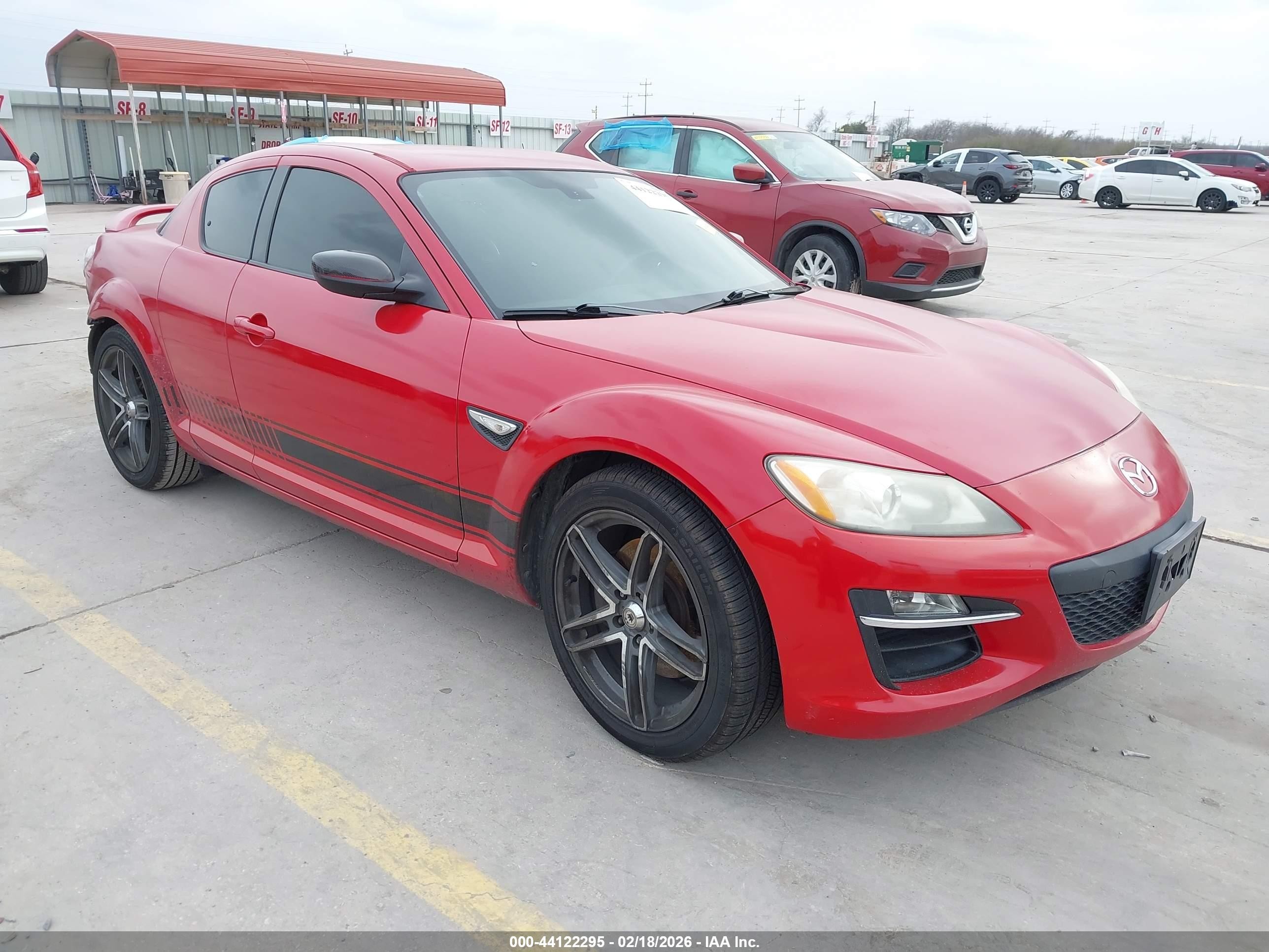 2009 Mazda RX-8 Grand Touring, VIN JM1FE17P290401342 — Rear end
