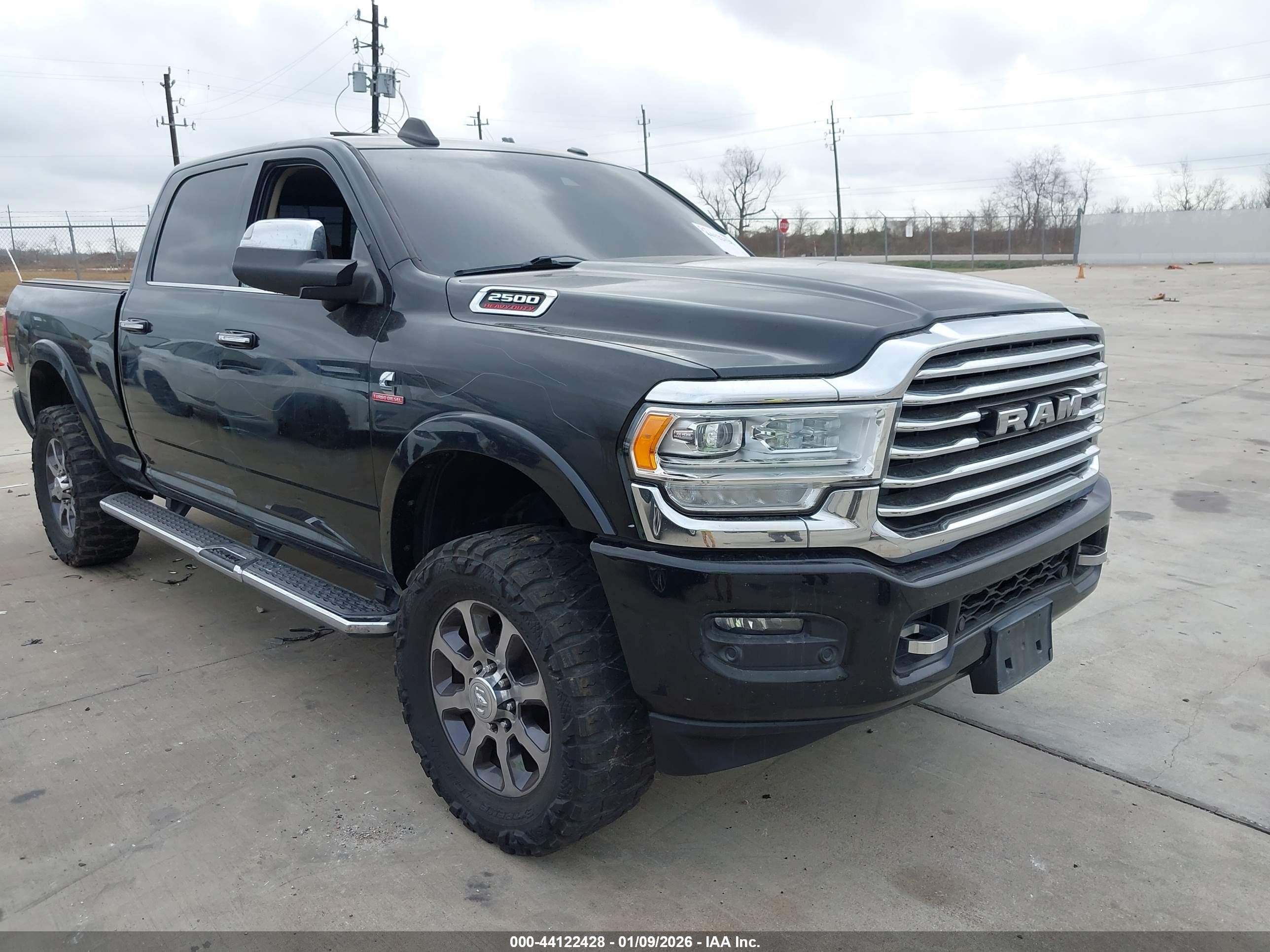 2020 Ram 2500 Longhorn, VIN 3C6UR5GL4LG178232 — Vandalism