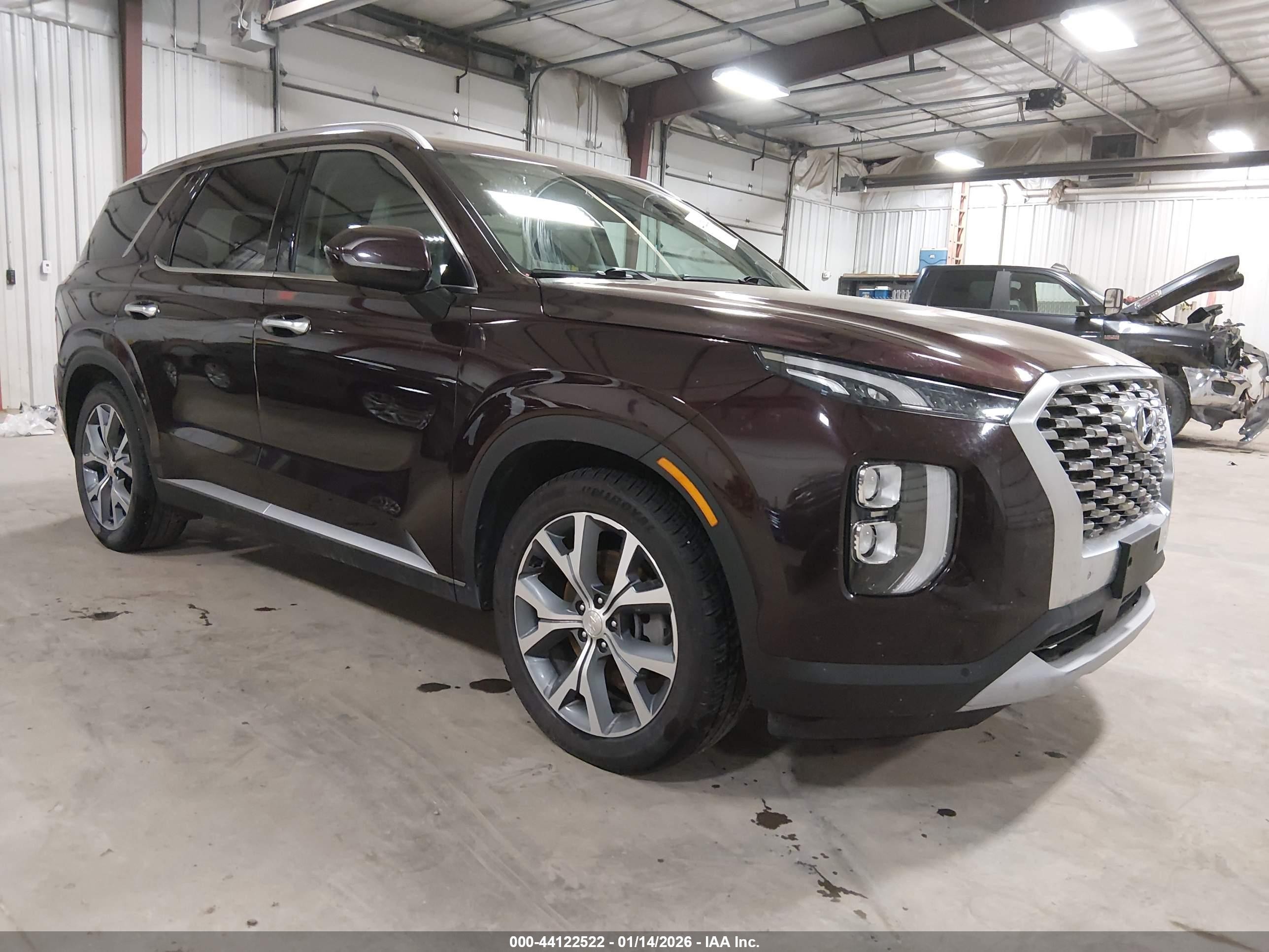 2020 Hyundai Palisade SEL, VIN KM8R3DHE1LU170236 — Rear end