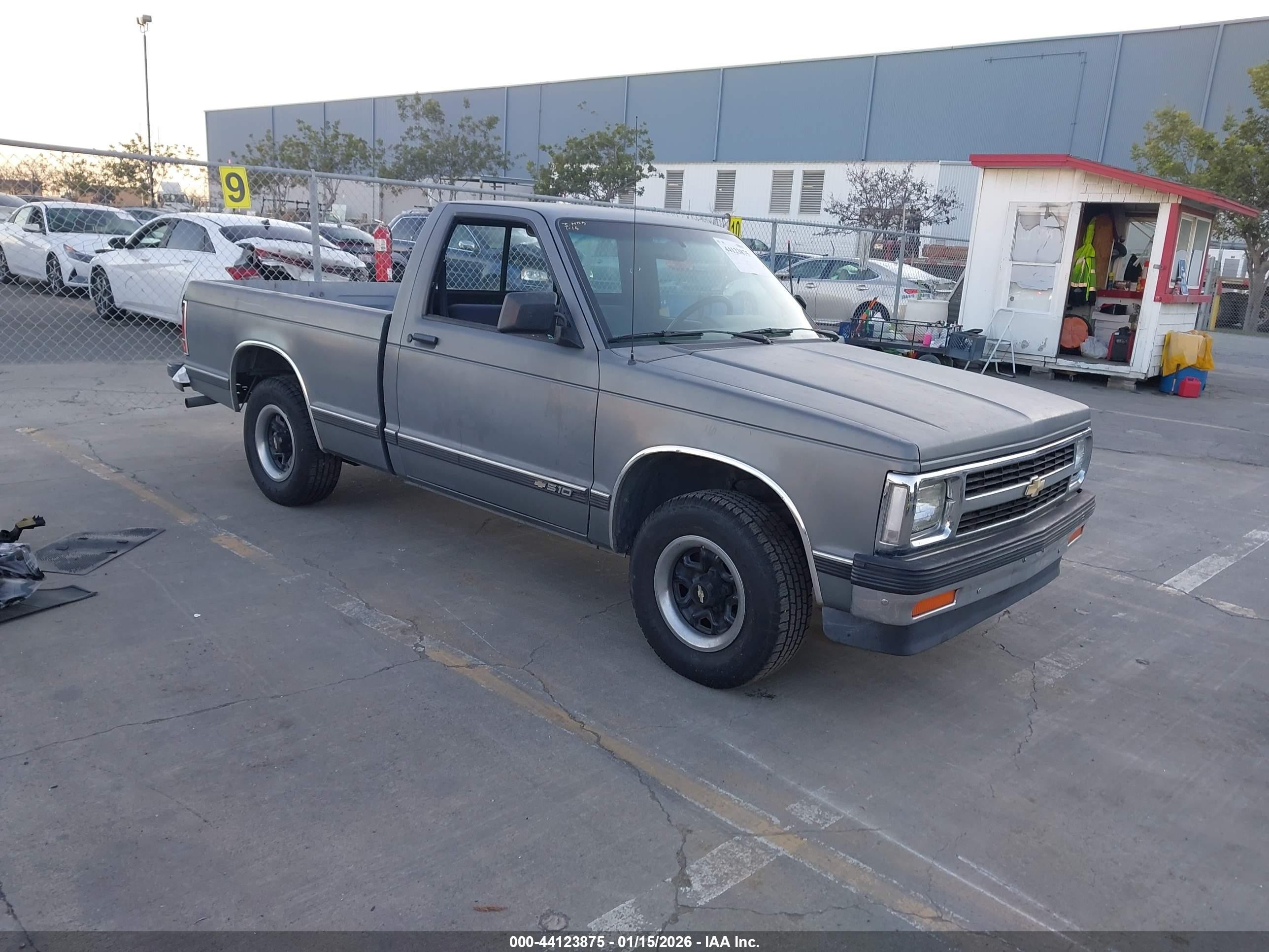1991 Chevrolet S-10, VIN 1GCCS14R2M8197427 — Not stated