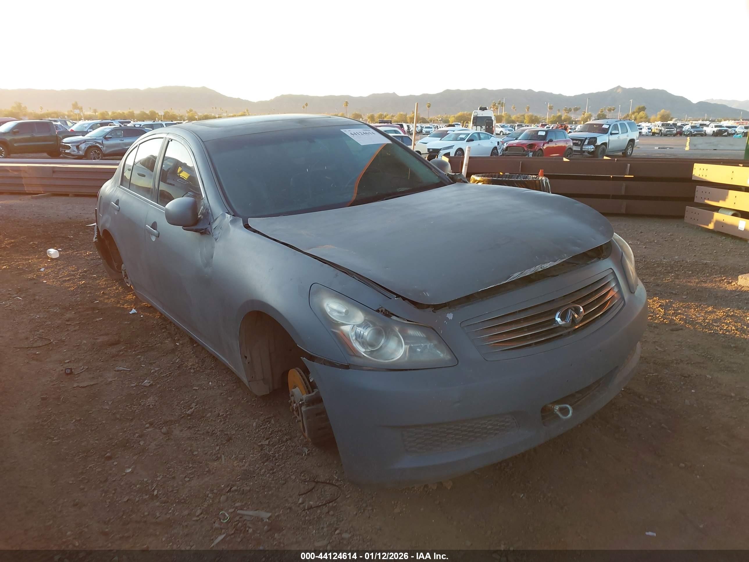 2007 Infiniti G35 G35x, VIN JNKBV61FX7M803416 — Stripped