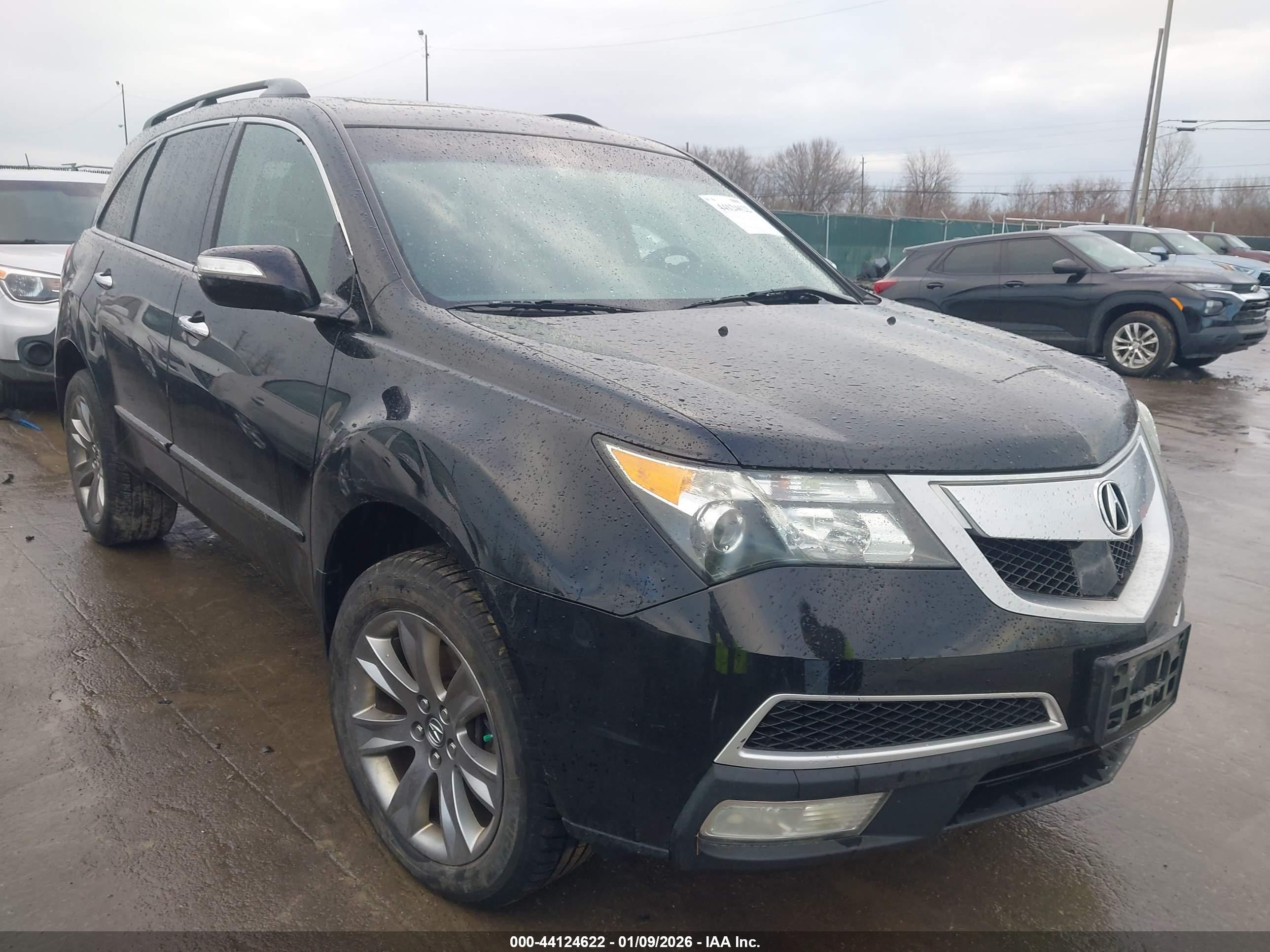 2011 Acura MDX Advance, VIN 2HNYD2H55BH533599 — Electrical