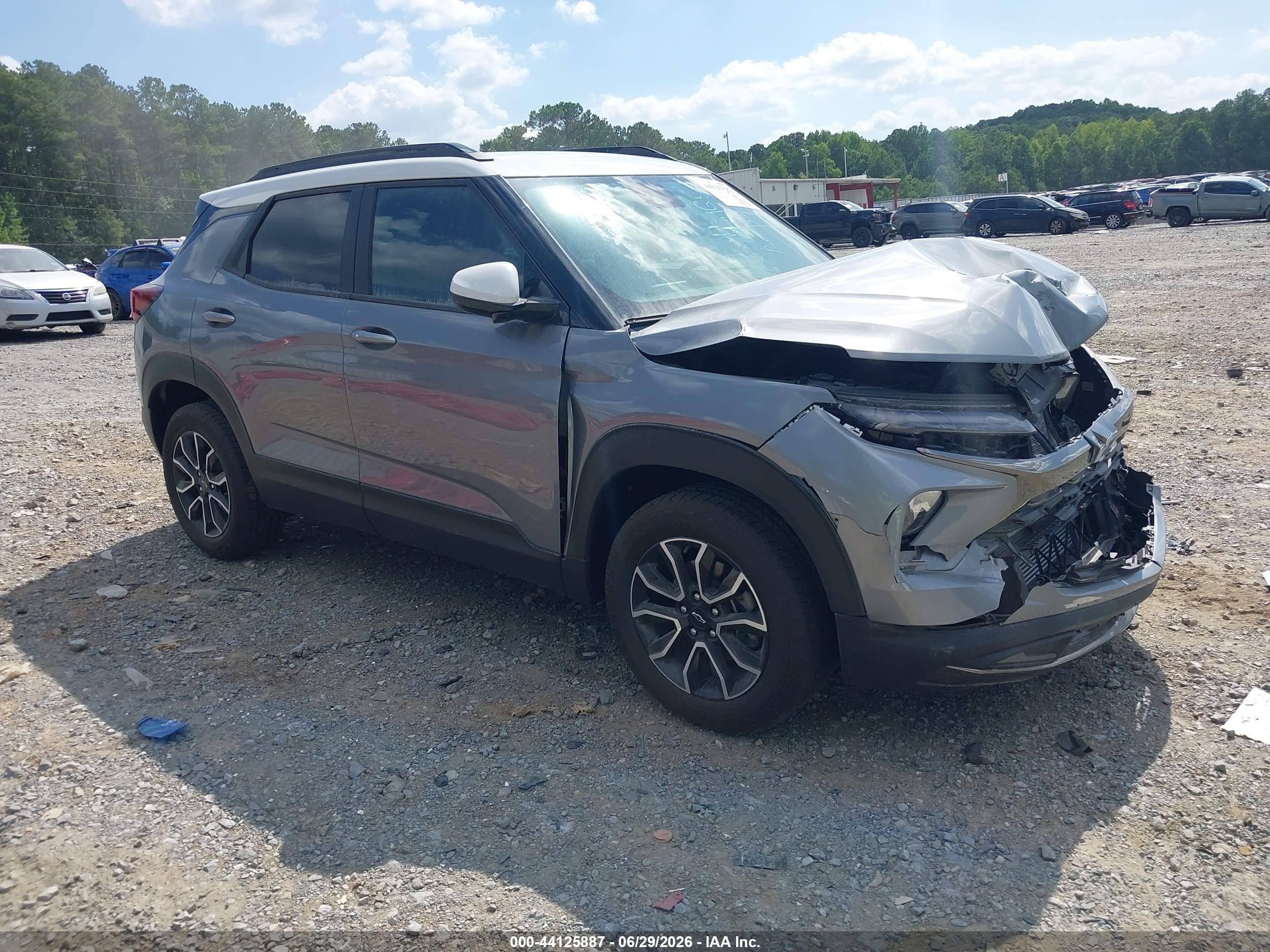2025 Chevrolet TrailBlazer ACTIV, VIN KL79MSSL1SB112485 — Front end