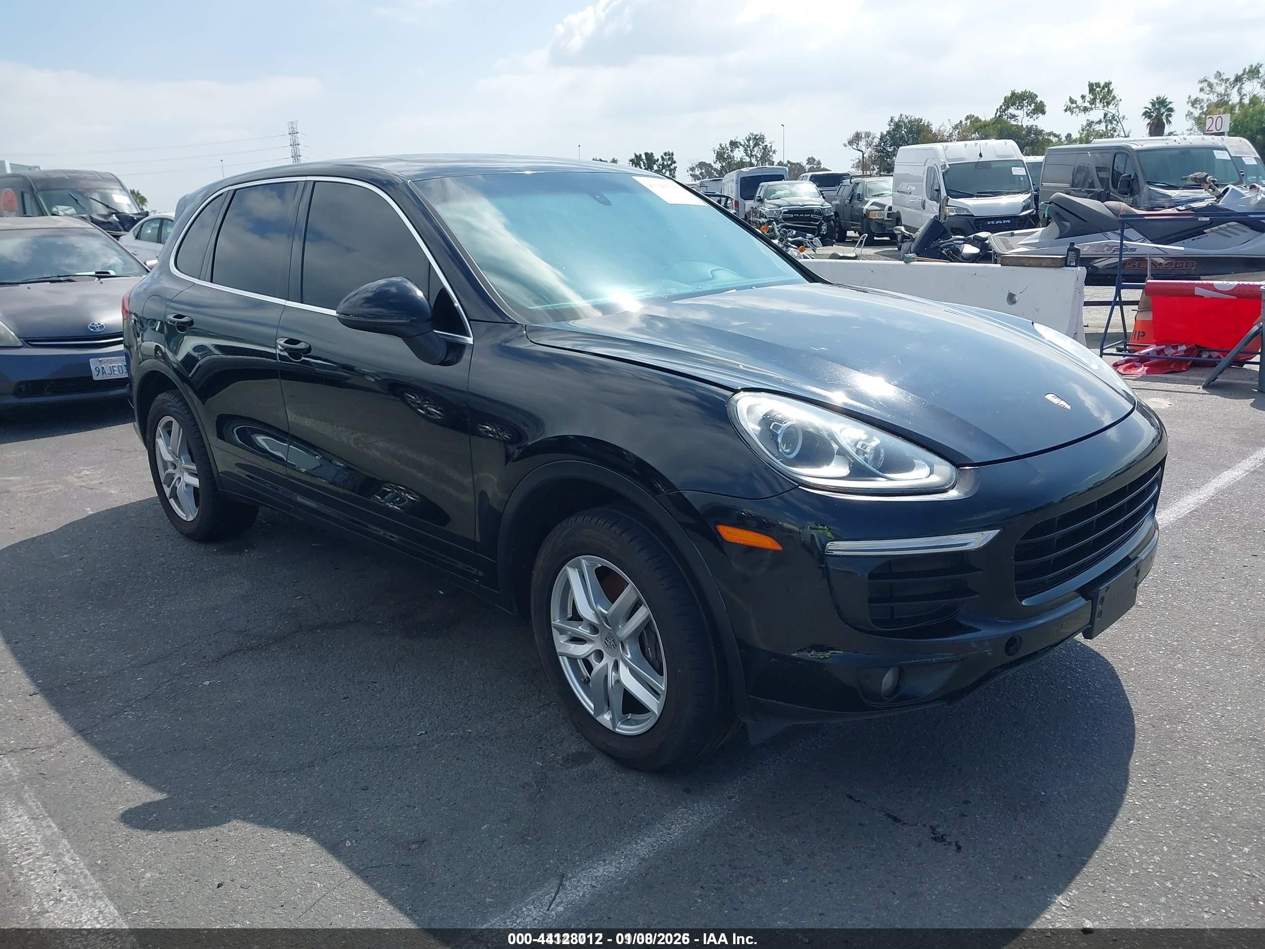 2016 Porsche Cayenne, VIN WP1AA2A22GLA10307 — Repossession