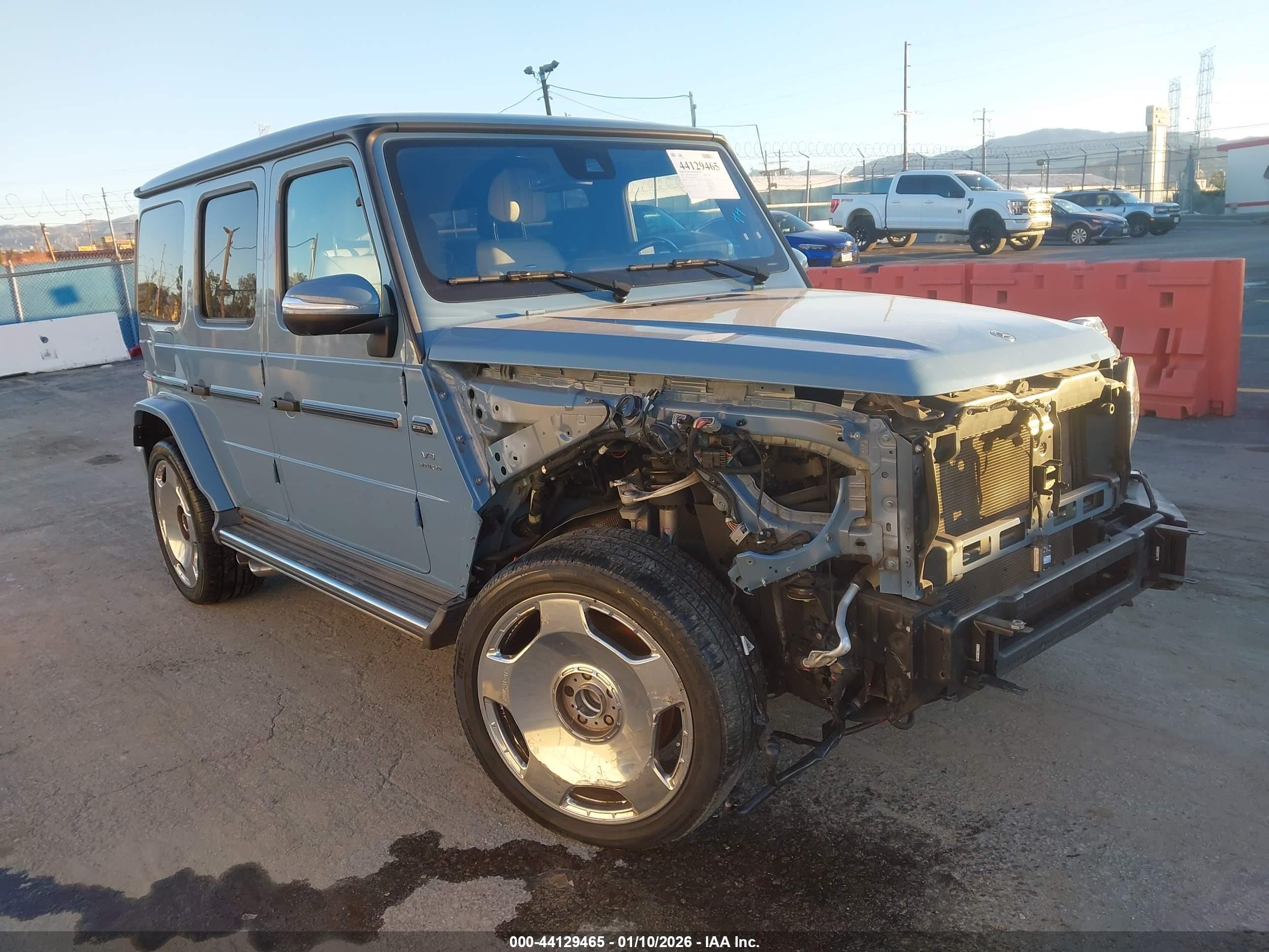 2022 Mercedes-Benz G 63 AMG, VIN W1NYC7HJ5NX439282 — Front end