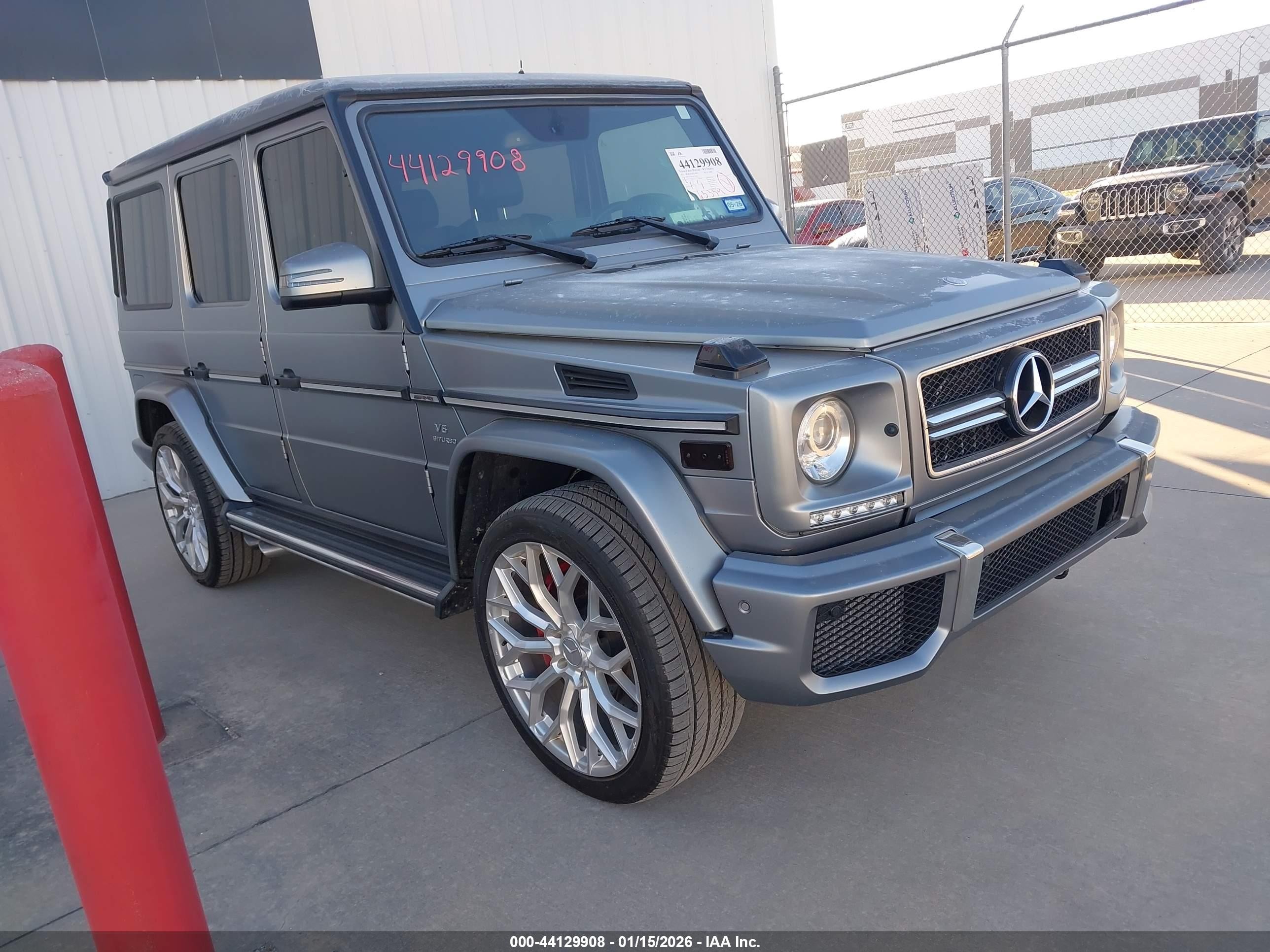 2013 Mercedes-Benz G 63 AMG, VIN WDCYC7DF1DX209482 — Undercarriage