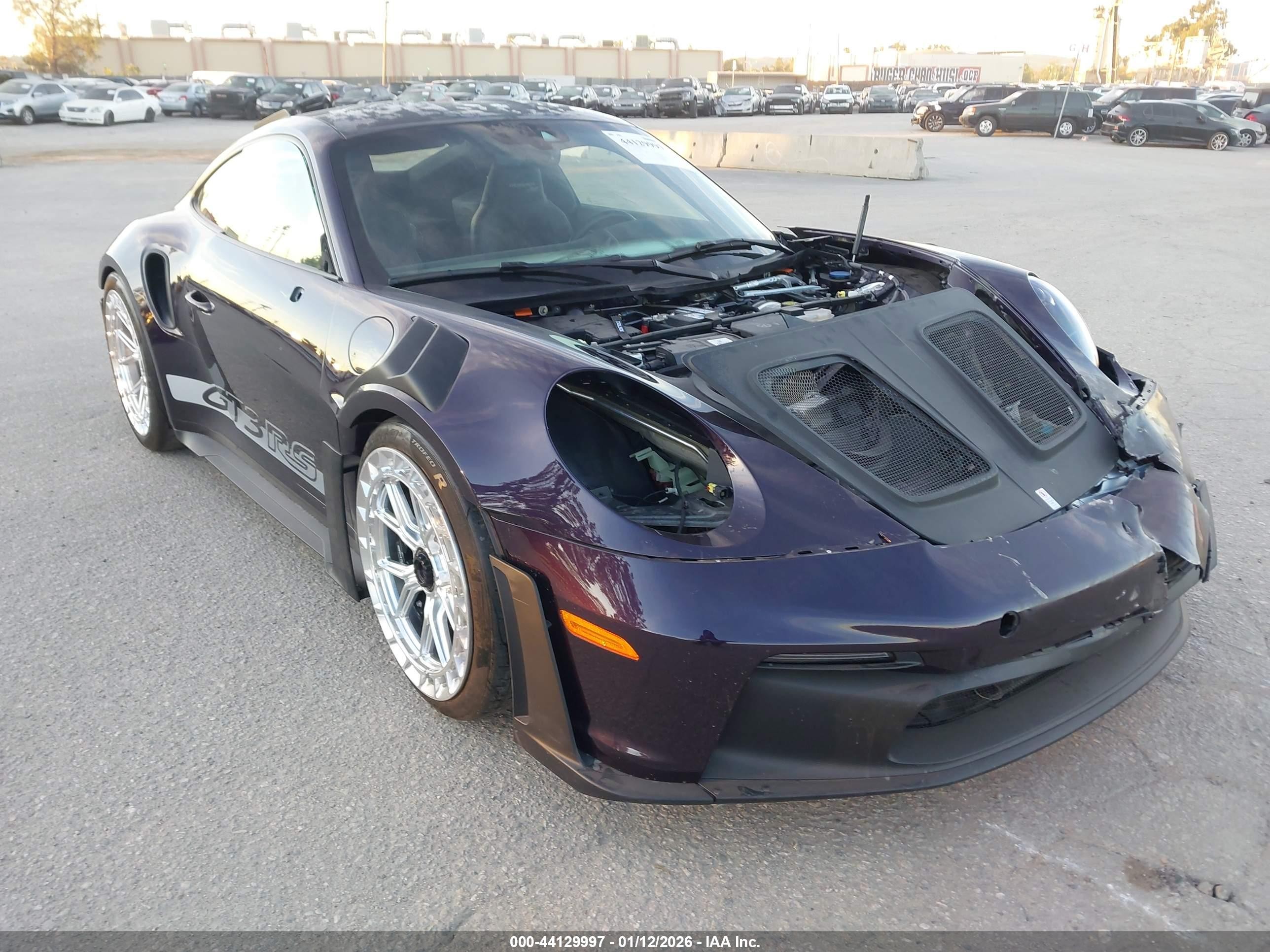 2024 Porsche 911 GT3 RS, VIN WP0AF2A98RS272664 — Front end