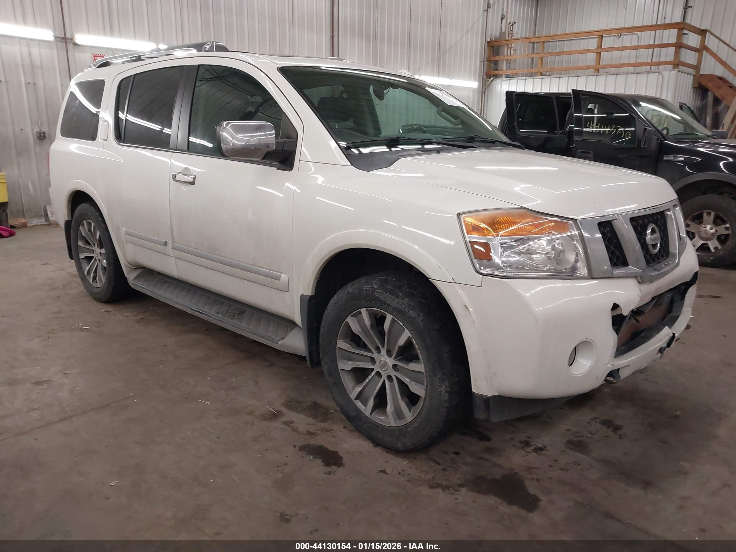 2015 Nissan Armada SV, VIN 5N1AA0NC0FN602991 — Front end