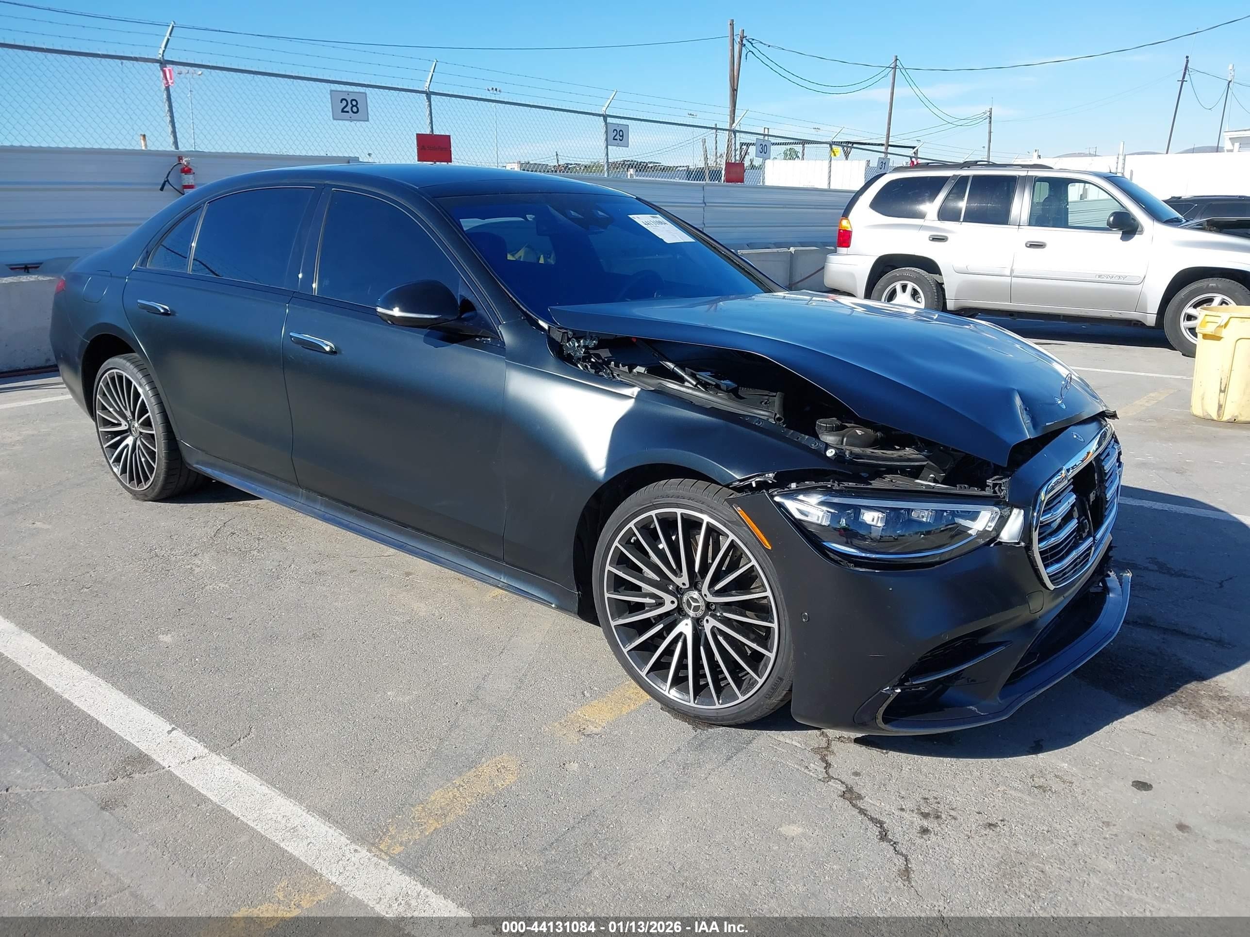 2024 Mercedes-Benz S 580, VIN W1K6G7GBXRA278729 — Front end