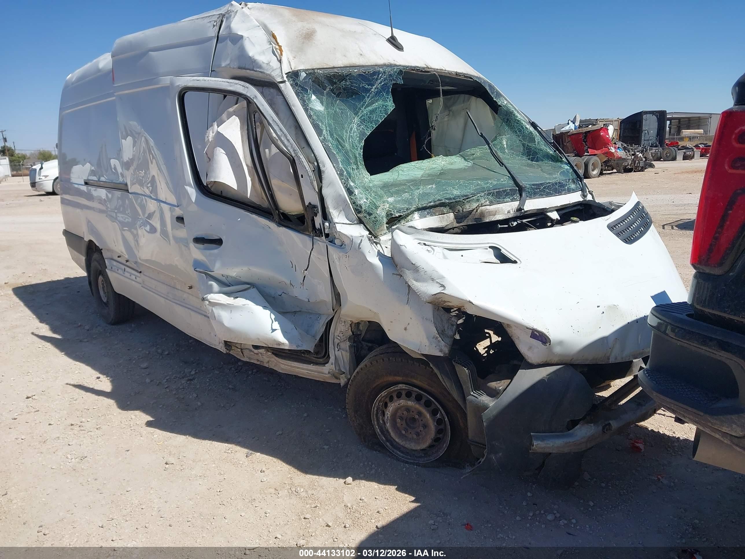 2022 Mercedes-Benz Sprinter Cargo, VIN W1Y4DCHY7NT091867 — Front end