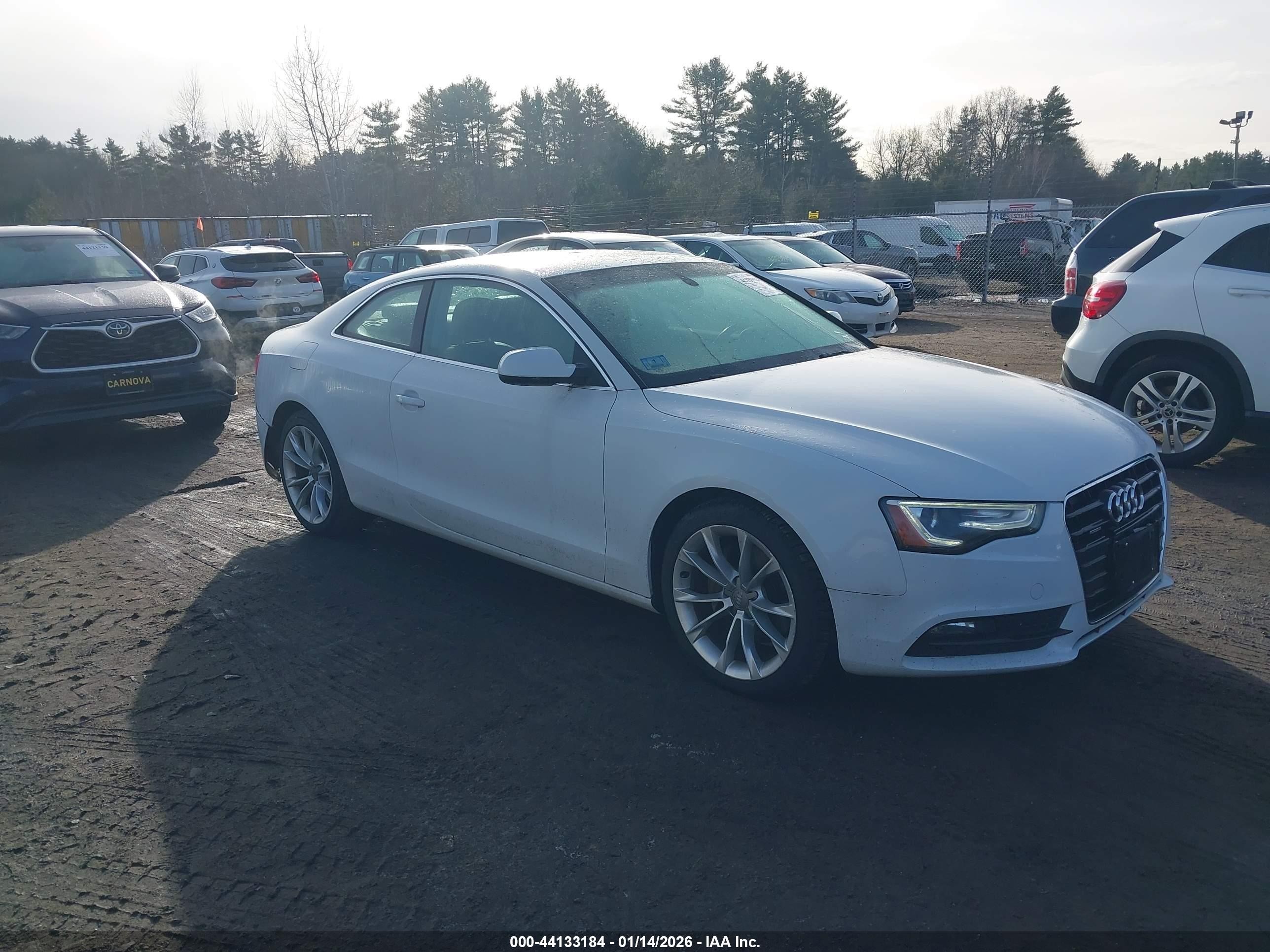 2014 Audi A5 Premium Plus, VIN WAULFAFR4EA009824 — Not stated