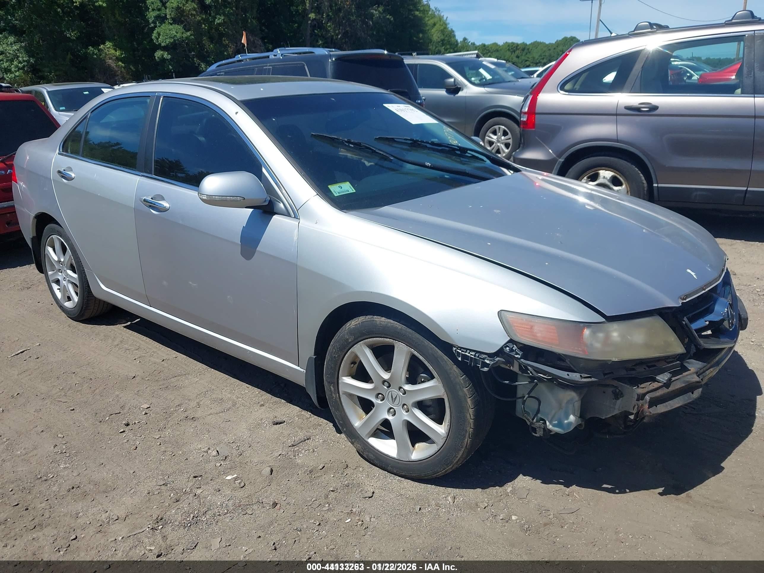 2005 Acura TSX, VIN JH4CL96995C016006 — Бок