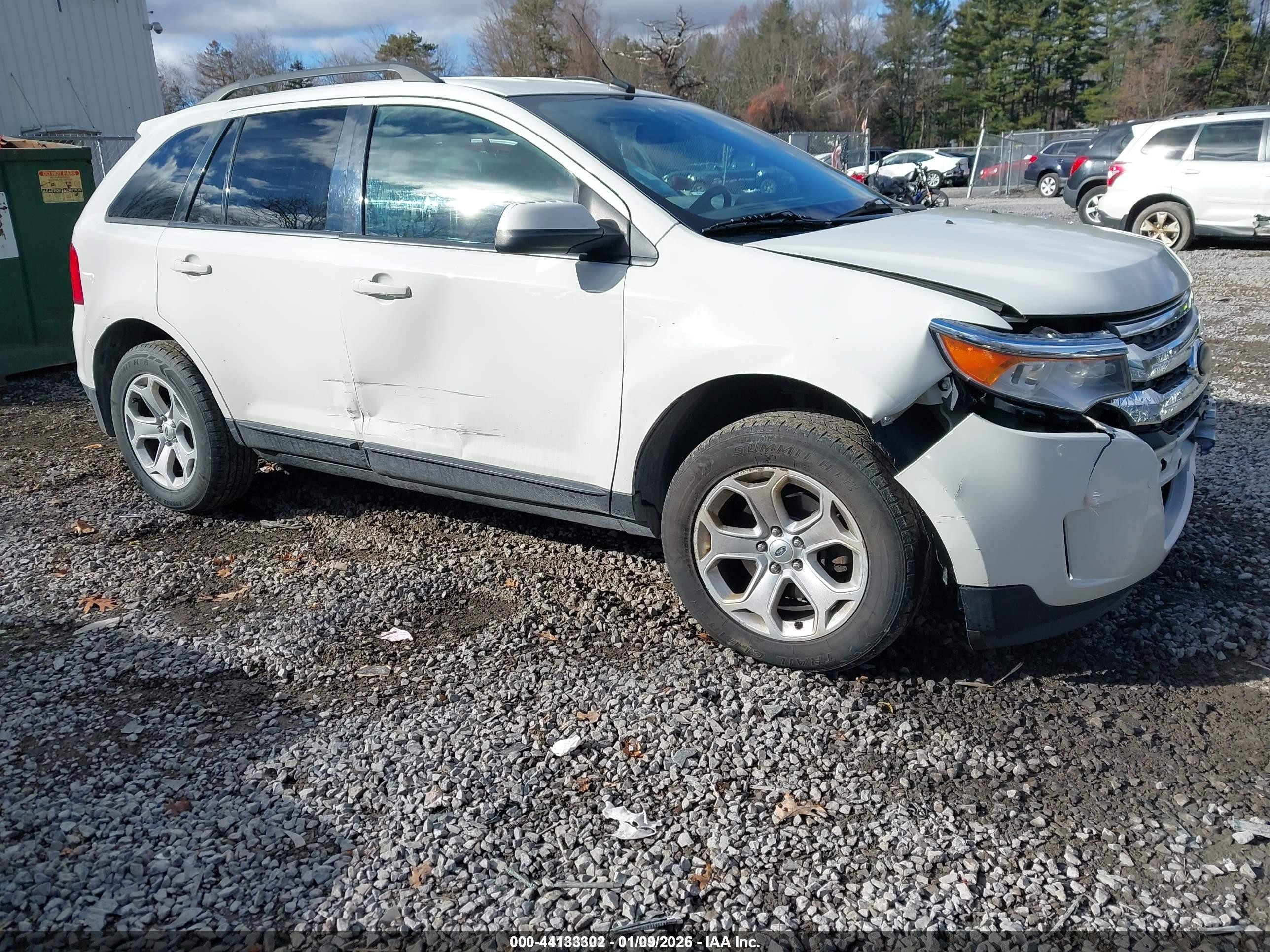 2013 Ford Edge SEL, VIN 2FMDK4JC8DBC27156 — Front end