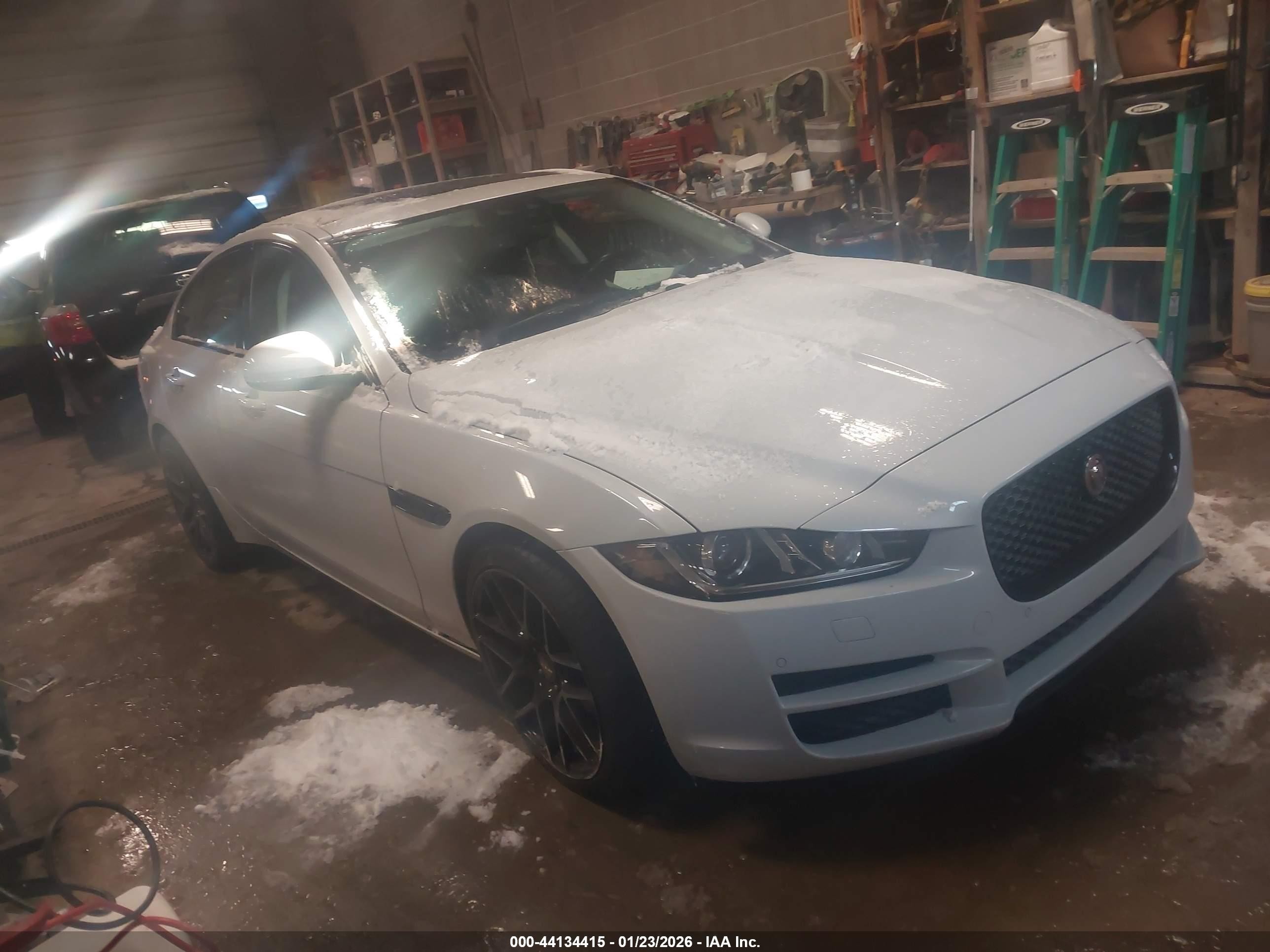 2018 Jaguar XE, VIN SAJAK4FN6JCP36855 — Undercarriage