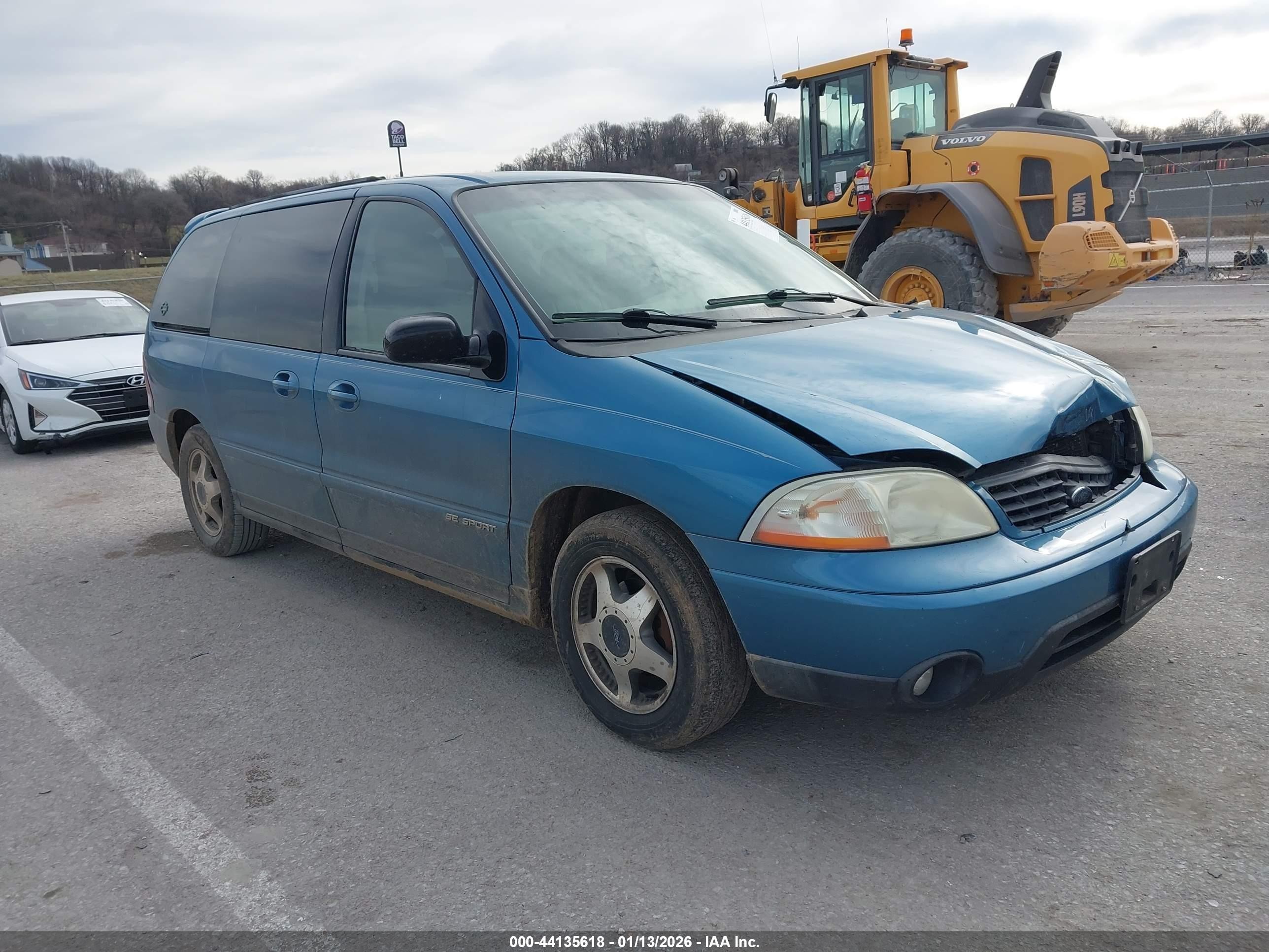 2001 Ford Windstar SE Sport, VIN 2FMZA57481BC06026 — Перед