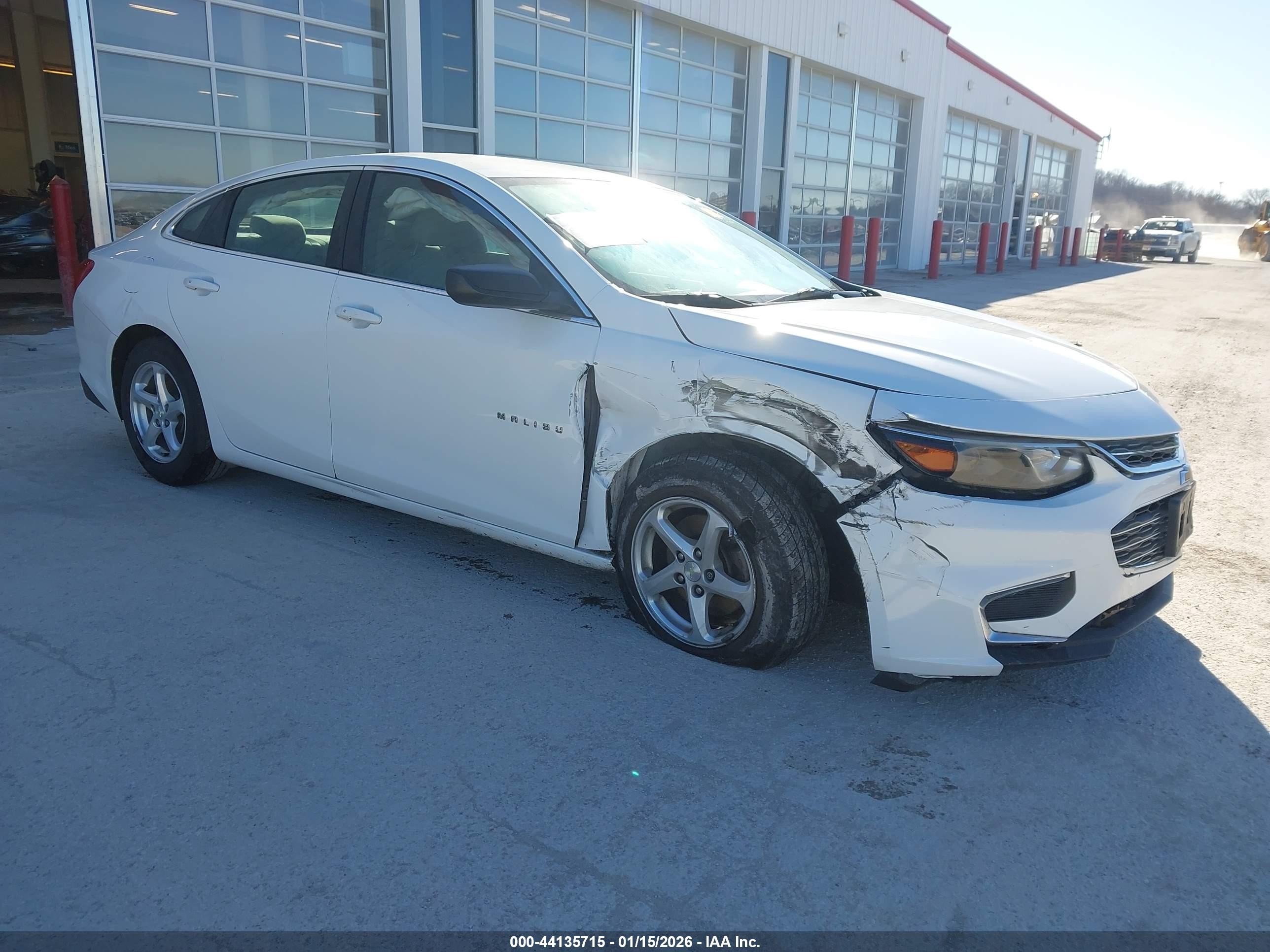 2017 Chevrolet Malibu LS, VIN 1G1ZB5ST9HF109287 — Side