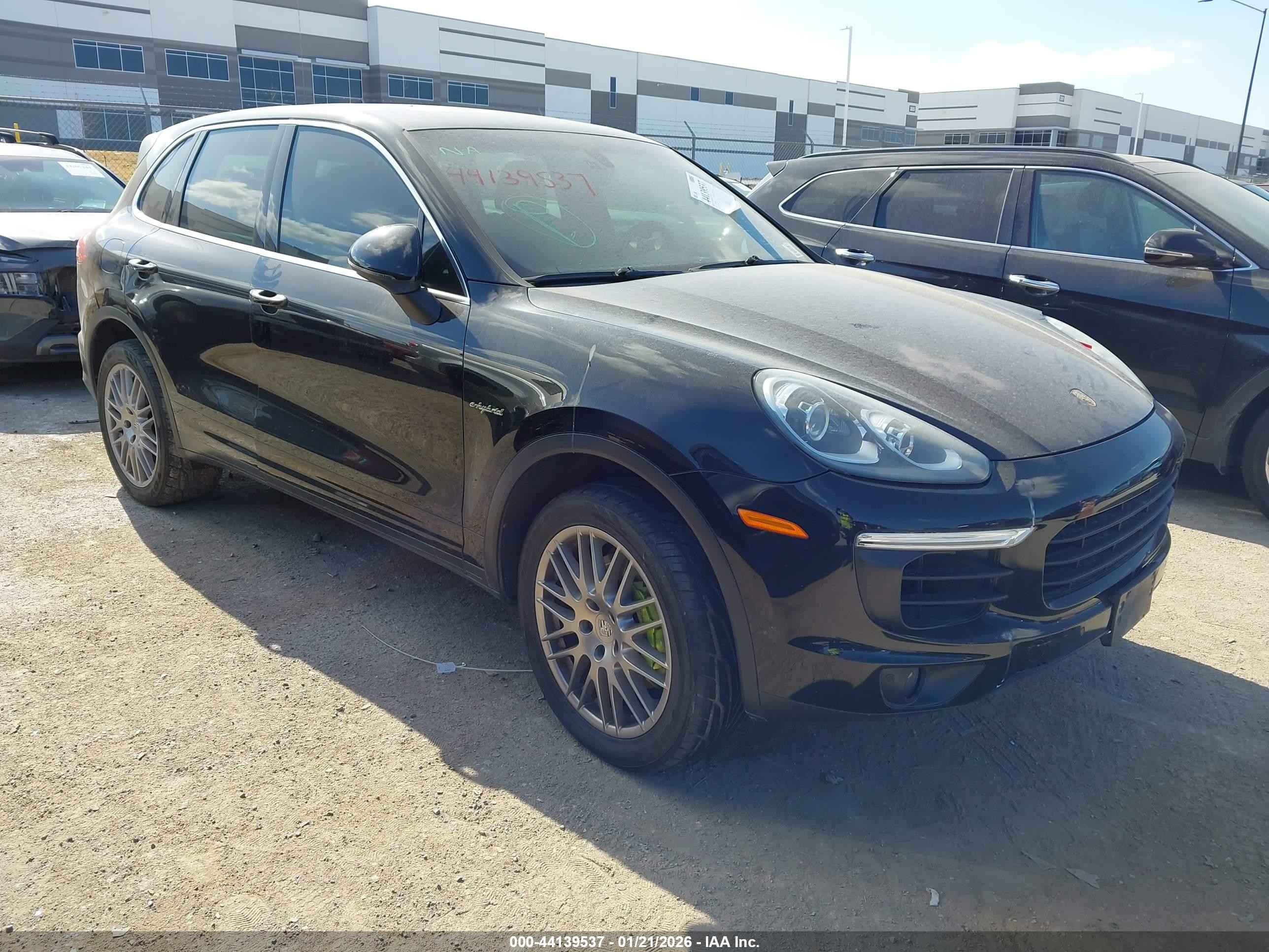 2016 Porsche Cayenne S E-Hybrid, VIN WP1AE2A21GLA61026 — Theft recovery