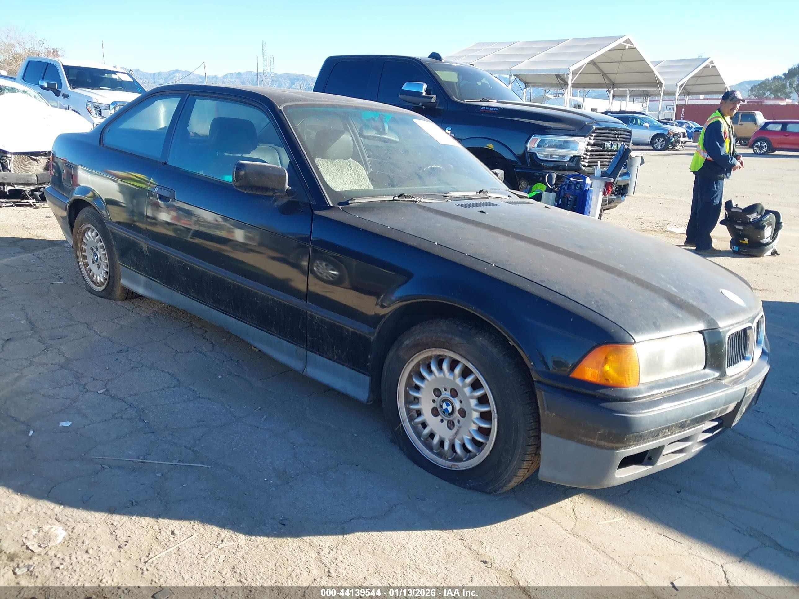 1993 BMW 3 Series, VIN WBABE5313PJA03765 — Rear end