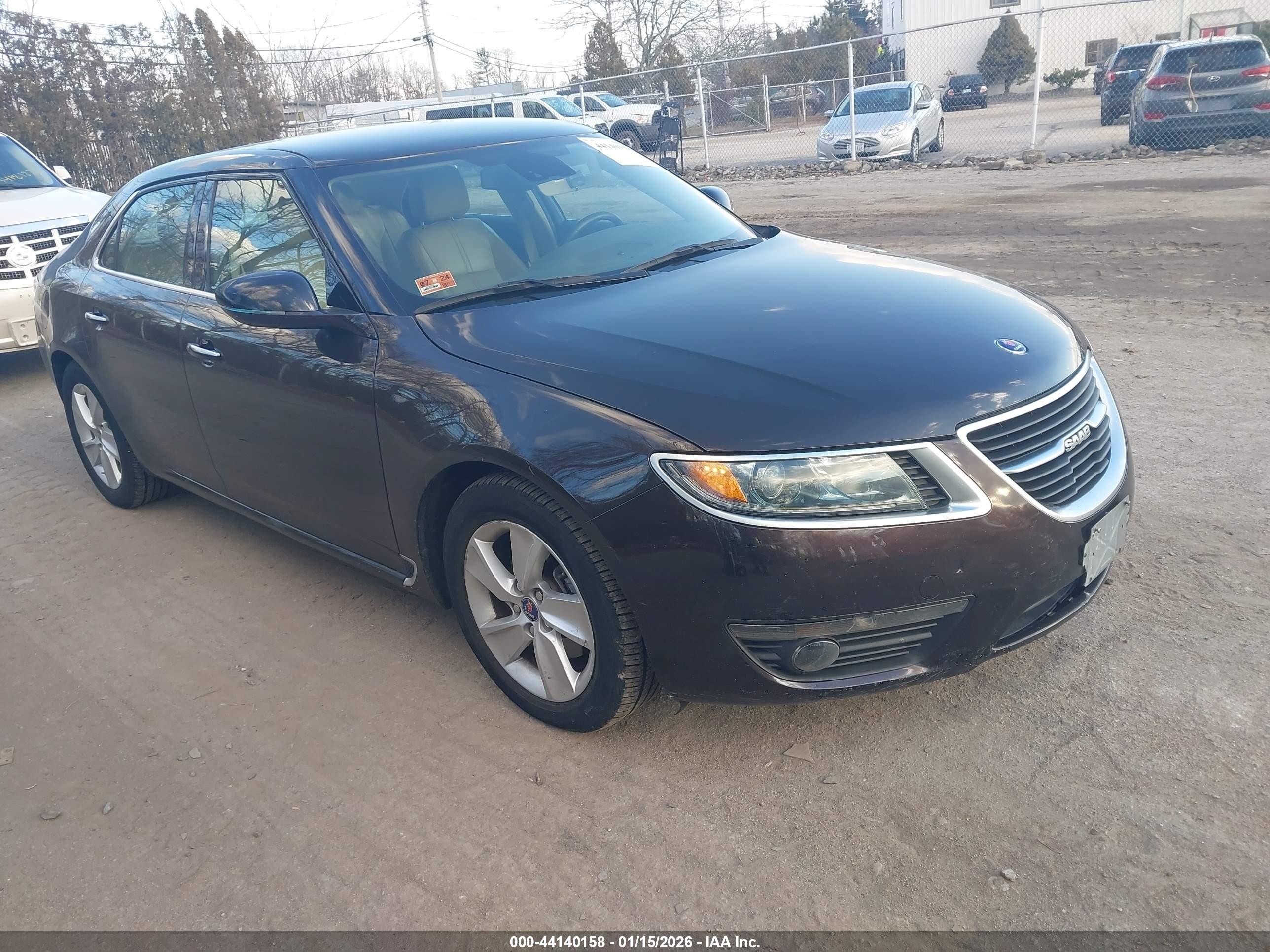 2011 Saab 9-5 Turbo4, VIN YS3GN4AR8B4001194 — Зад