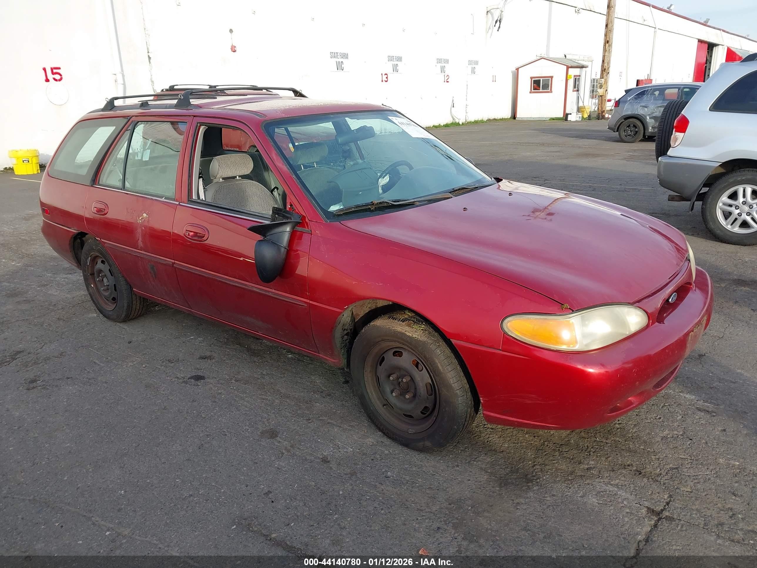 1998 Ford Escort SE, VIN 3FAFP15PXWR233593 — Biohazard / chemical