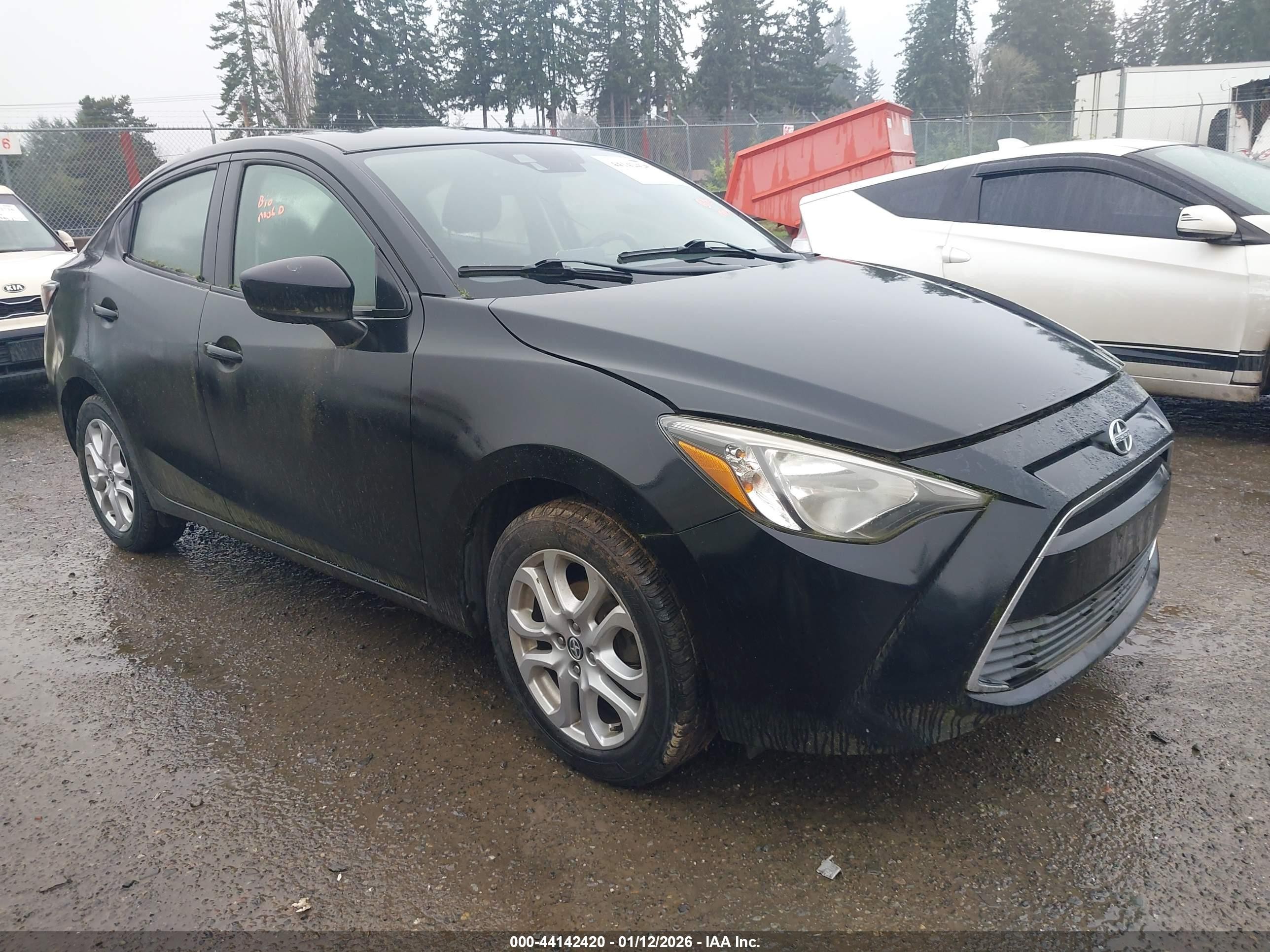 2016 Scion iA, VIN 3MYDLBZV7GY131365 — Biohazard / chemical